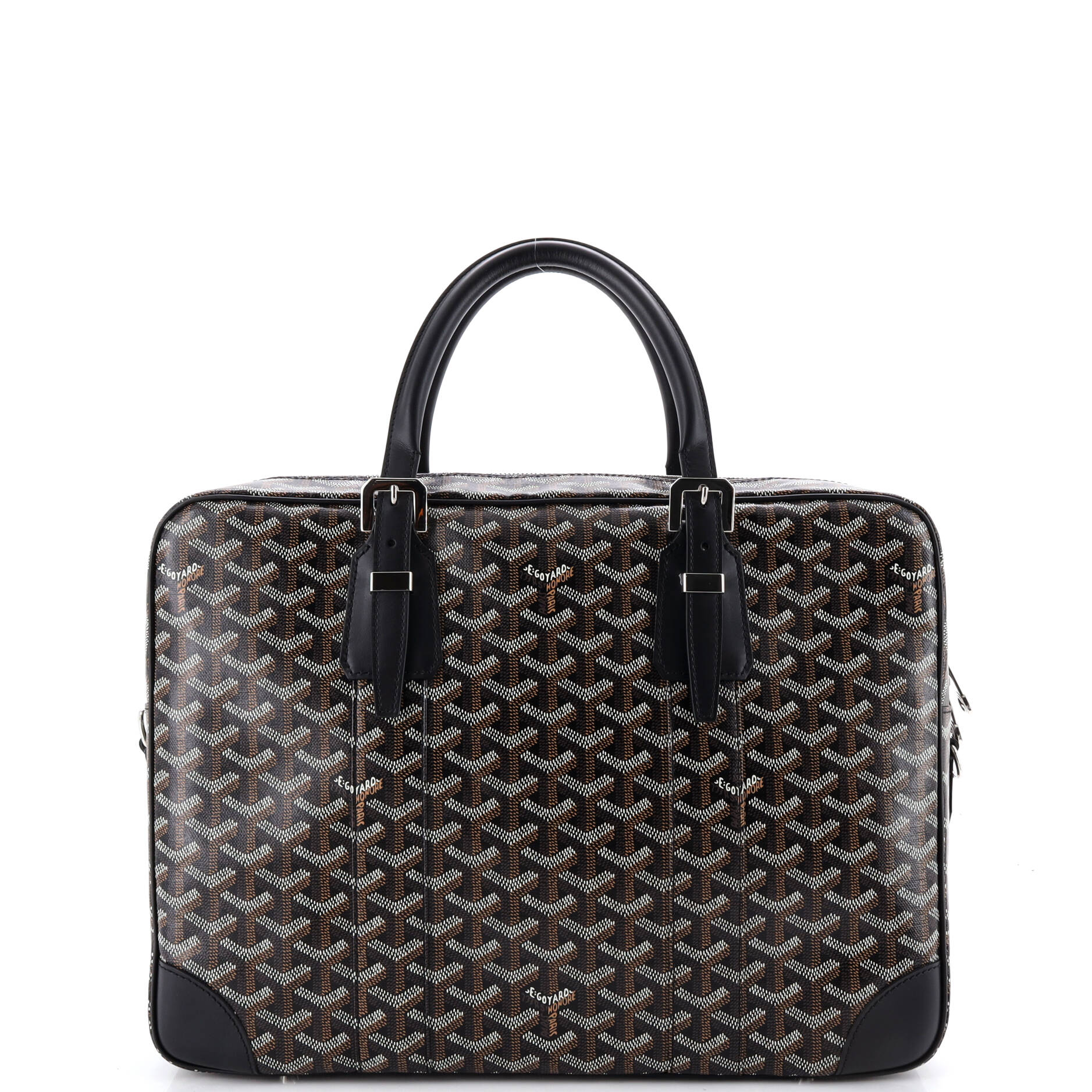 Ambassade Briefcase Coated Canvas MM - Image 3