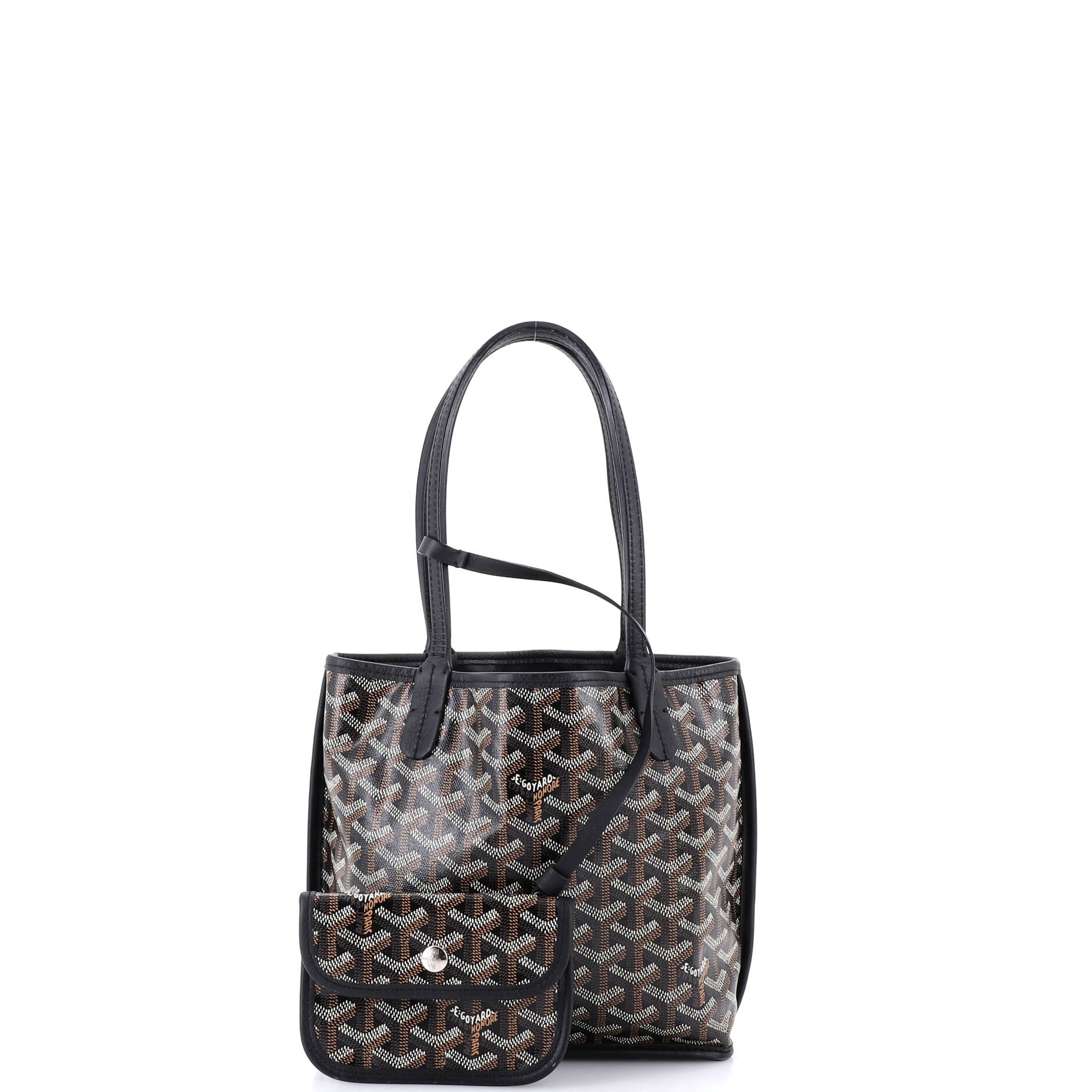 Anjou Reversible Tote Coated Canvas Mini - Image 2