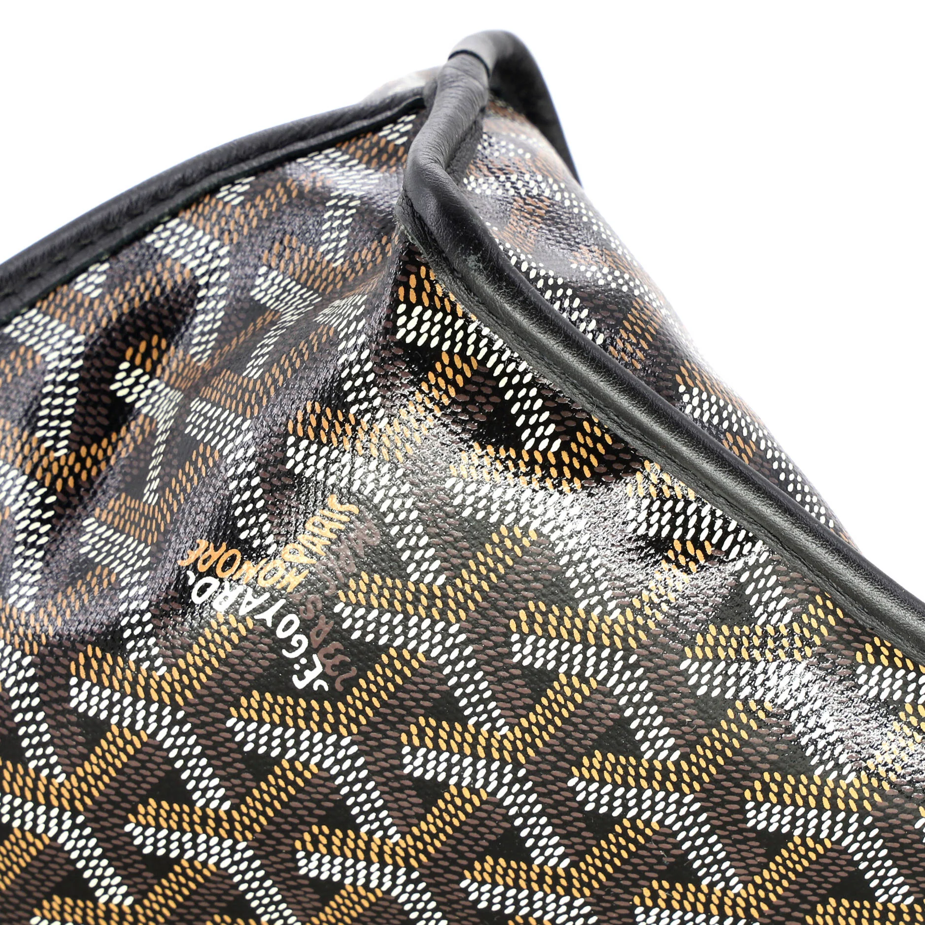 Anjou Reversible Tote Coated Canvas Mini - Image 8