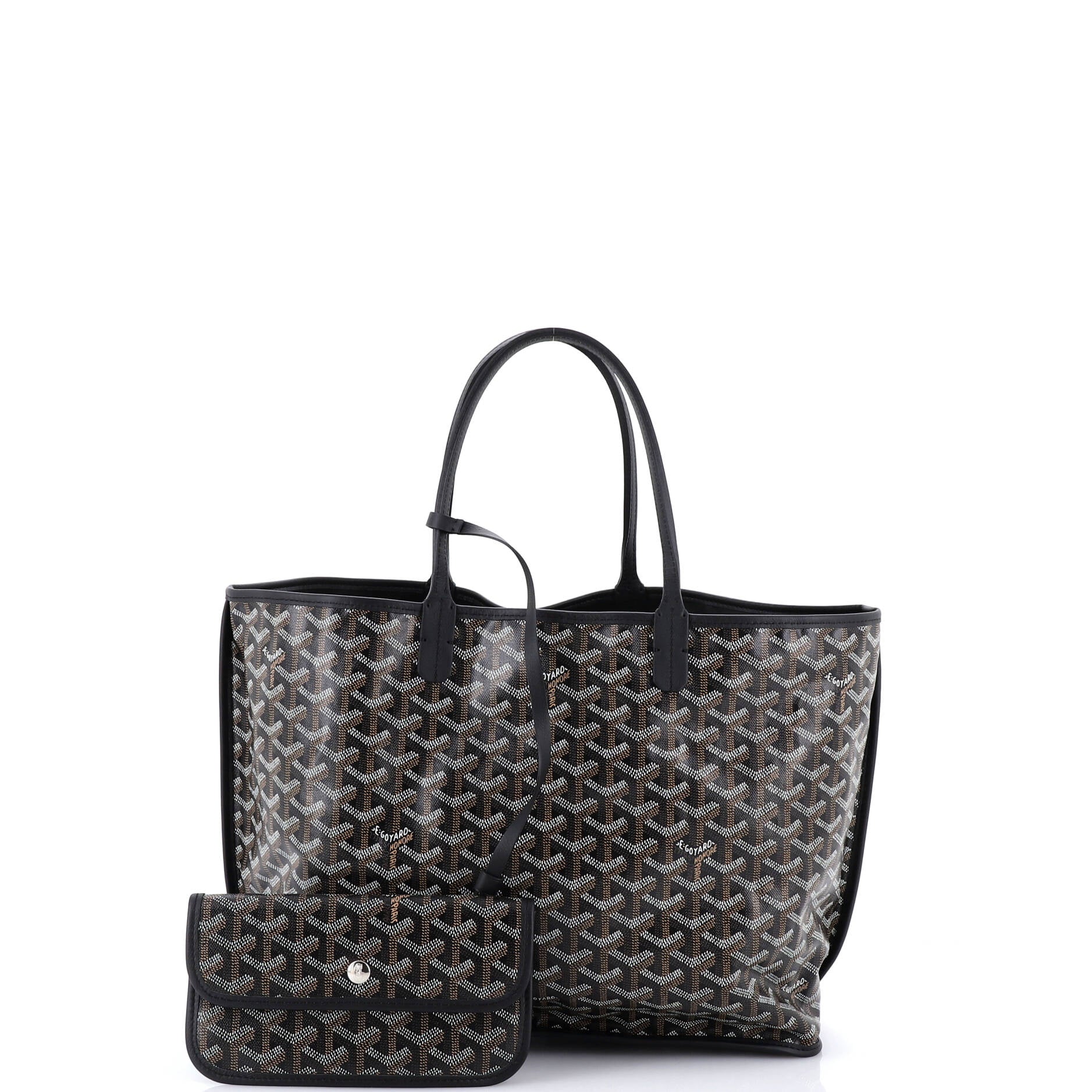 Anjou Reversible Tote Coated Canvas PM - Image 2
