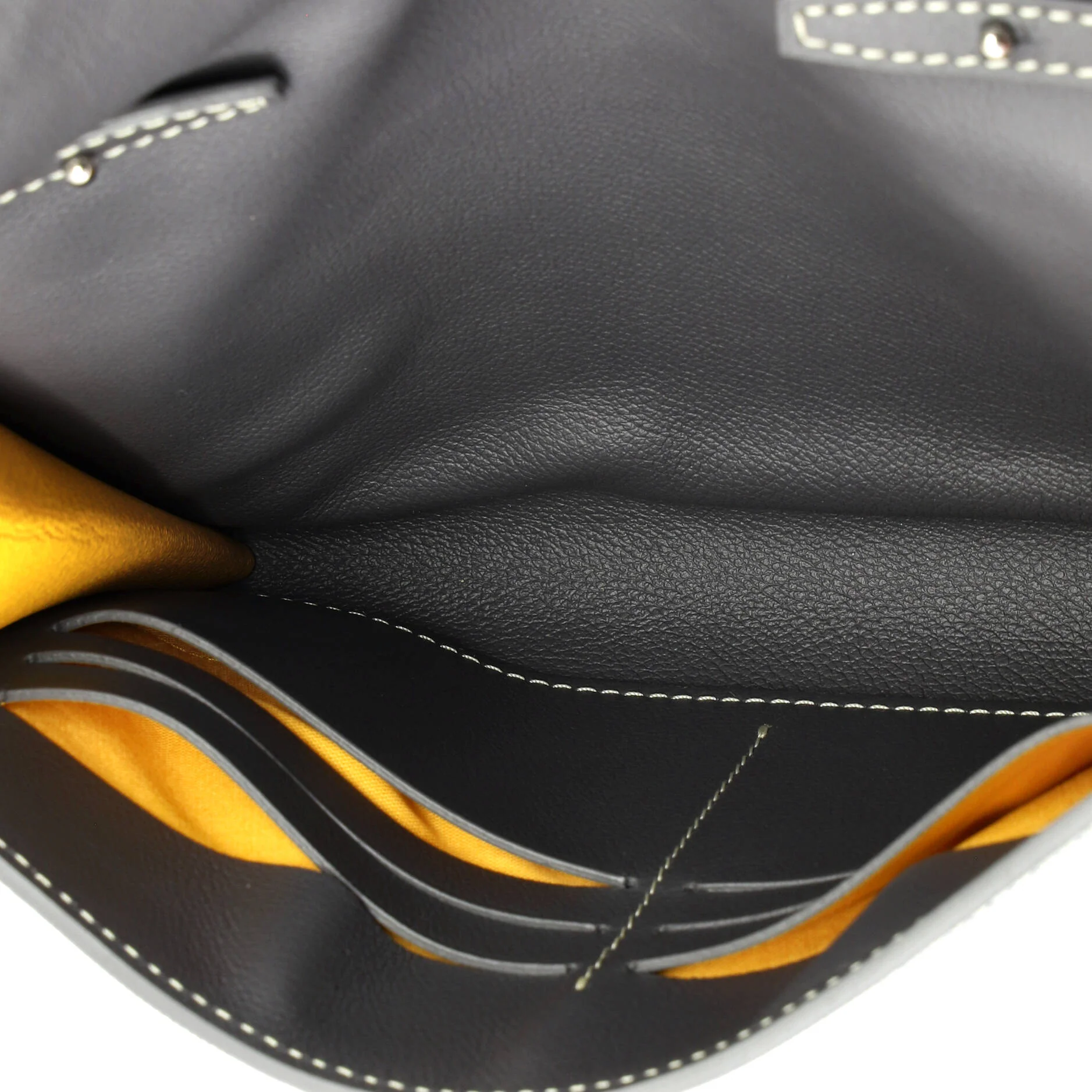 Chypre Wallet on Strap Coated Canvas with Leather - Image 5