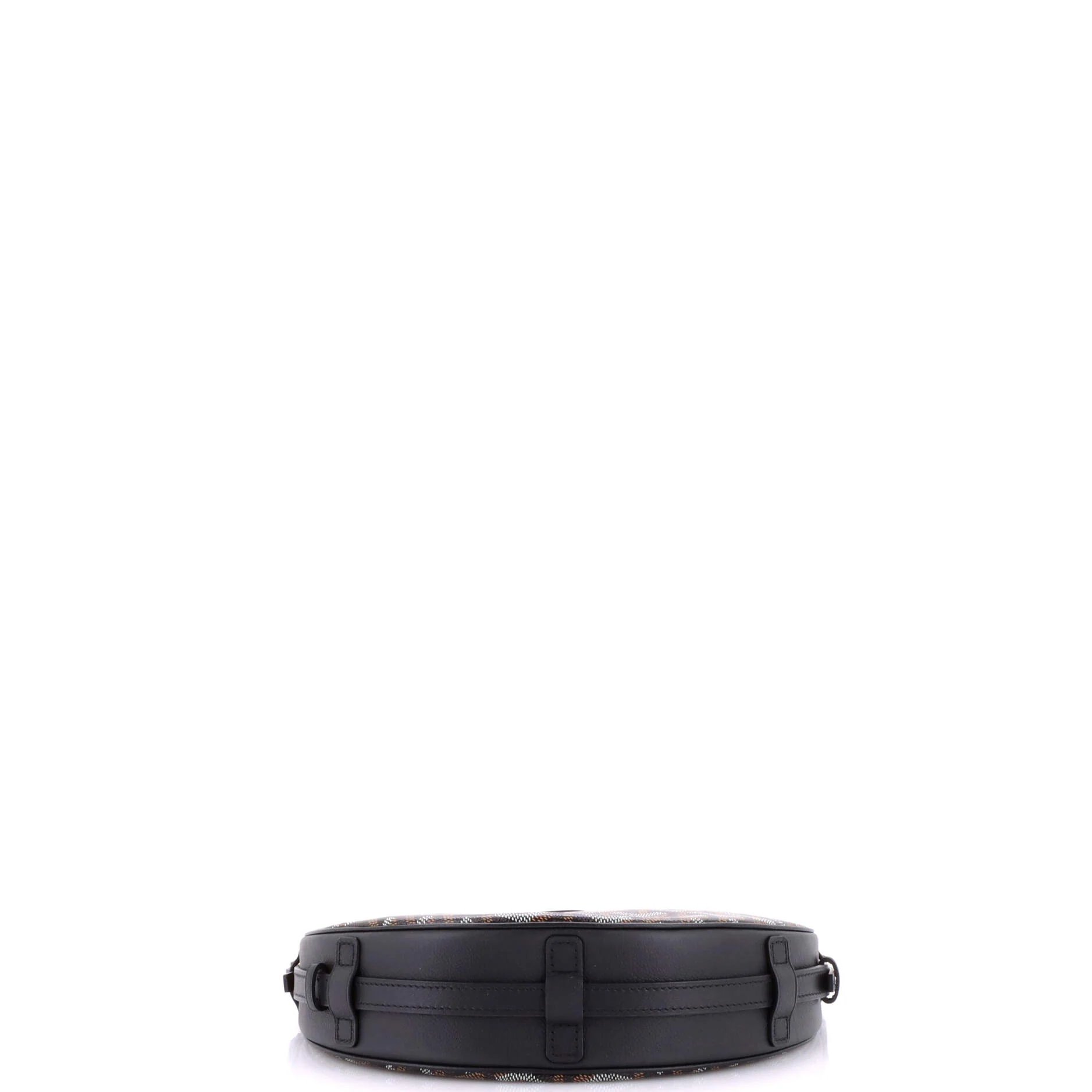 Hirondelle Shoulder Bag Coated Canvas and Leather - Image 4