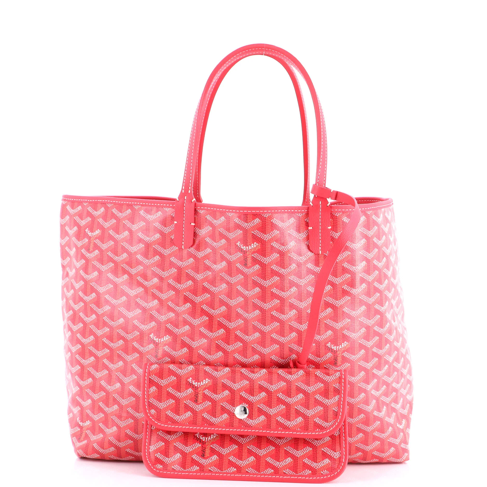 Saint Louis Reversible Tote Coated Canvas and Printed Canvas PM - Image 2