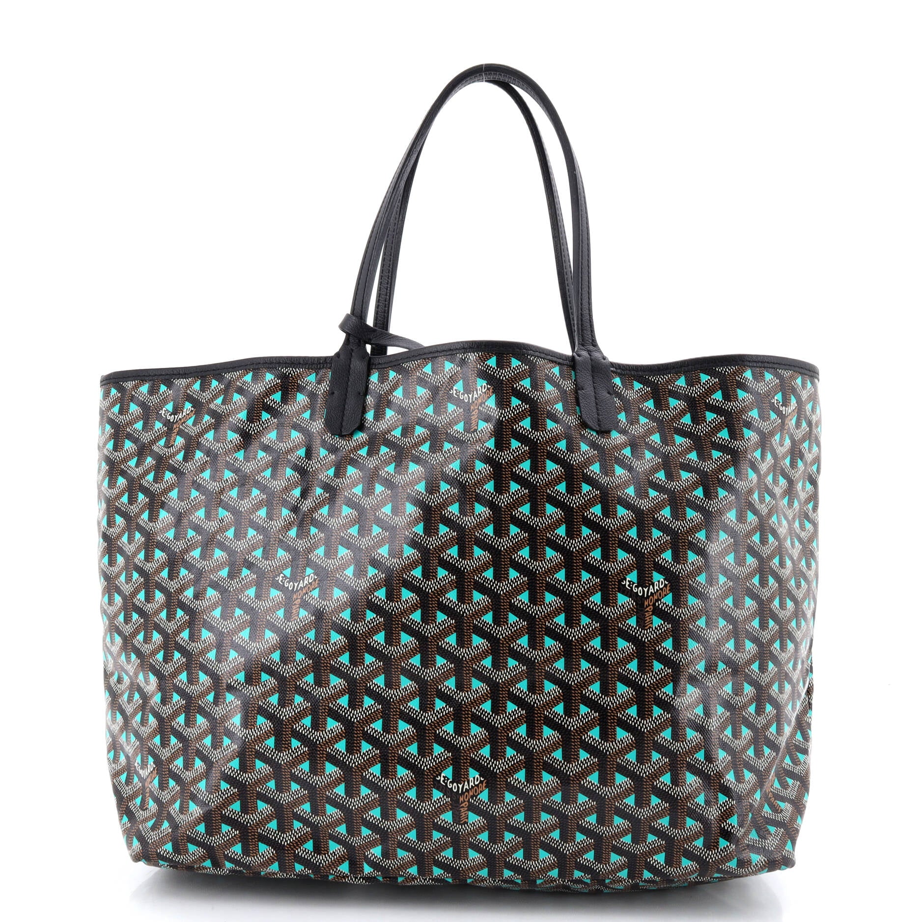 Saint Louis Tote Claire Voie Coated Canvas PM - Image 4