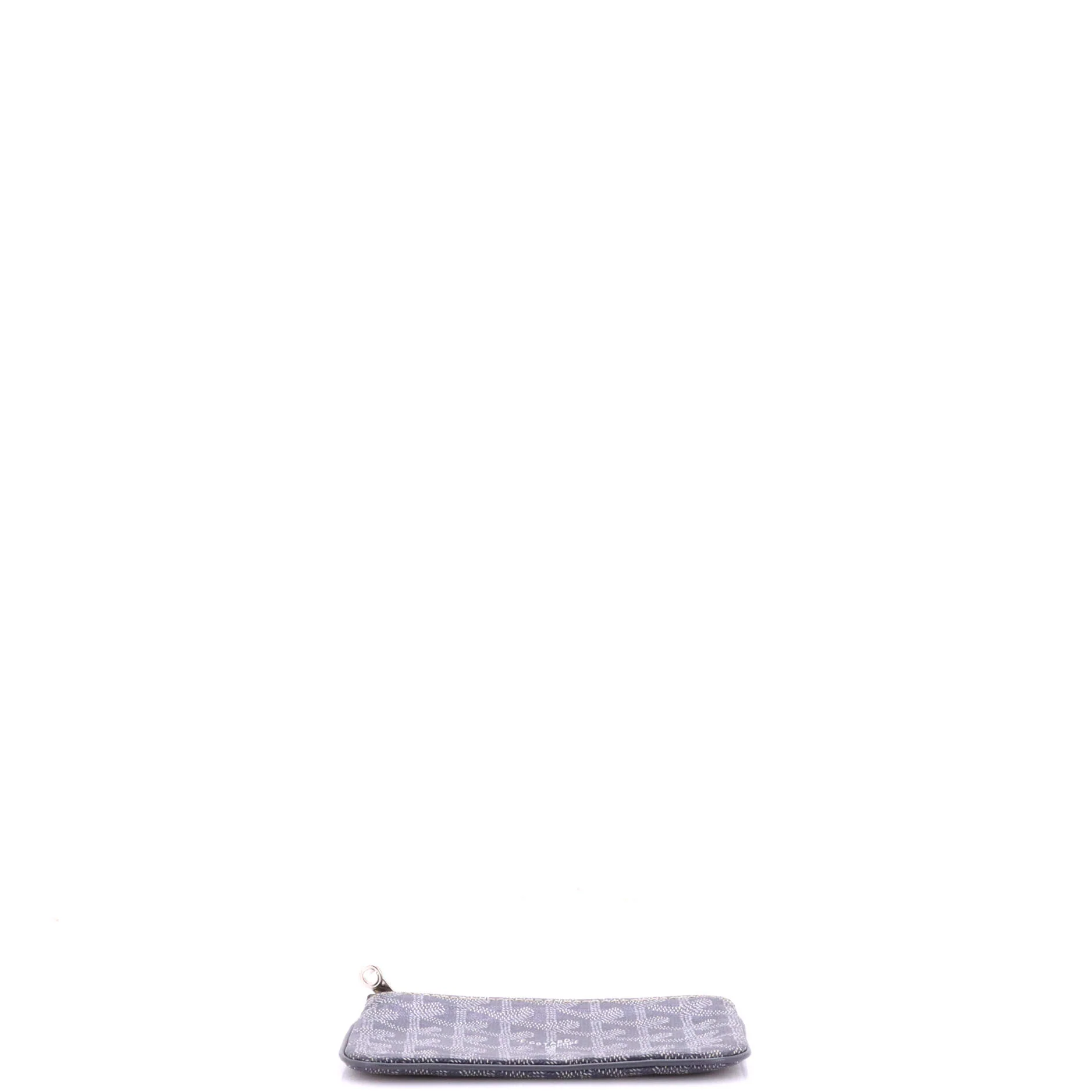 Senat Zip Pouch Coated Canvas Mini - Image 4