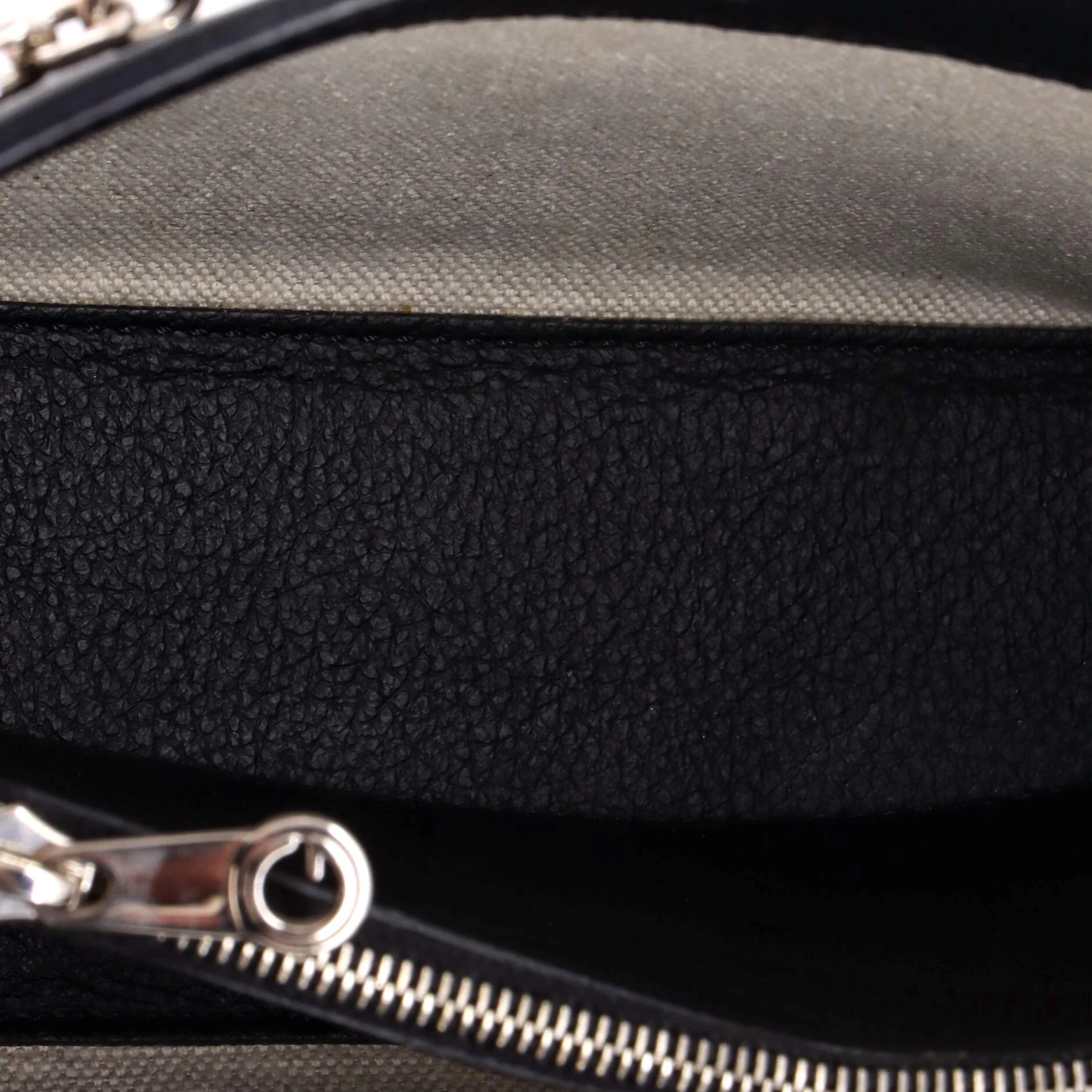 Structured Rouette Chain Shoulder Bag Coated Canvas Mini - Image 5
