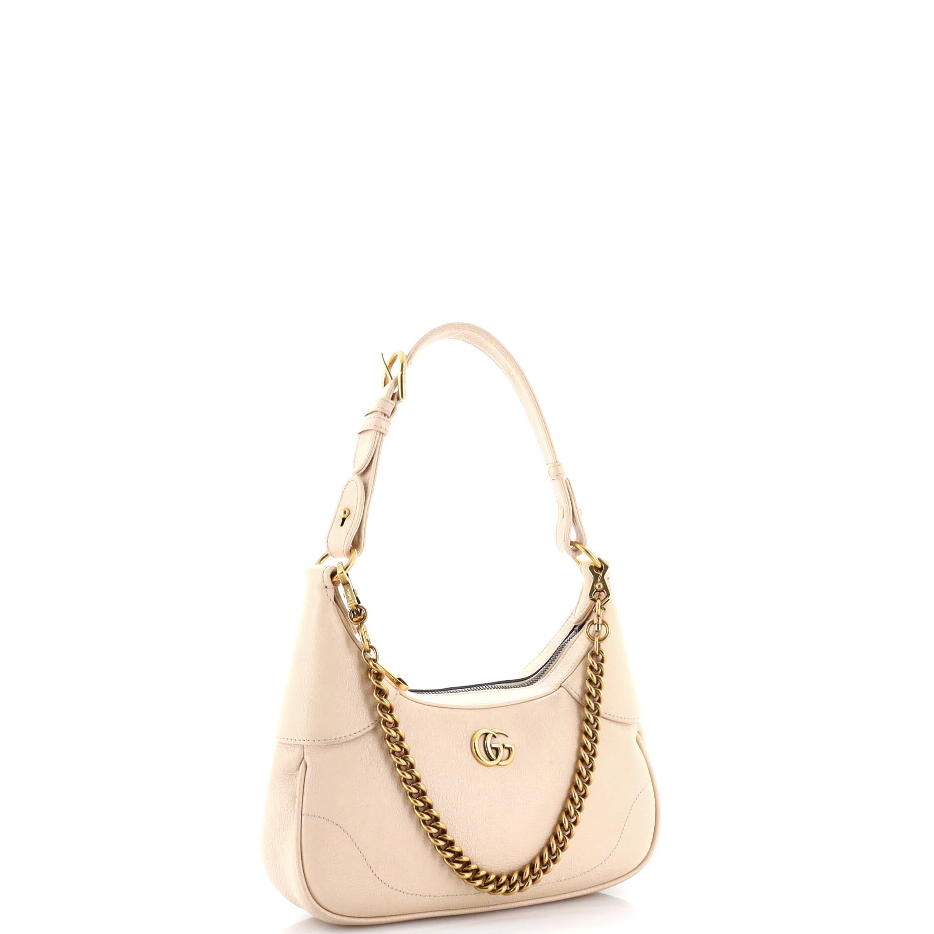Aphrodite Zip Shoulder Bag Leather Small - Image 2