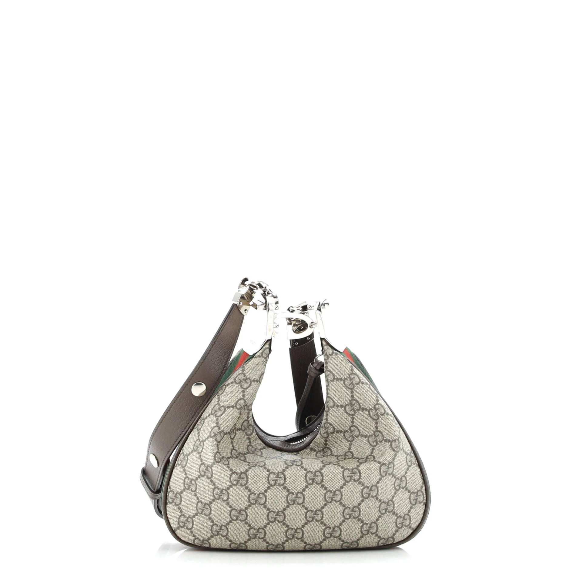 Attache Shoulder Bag GG Coated Canvas Small - Image 4