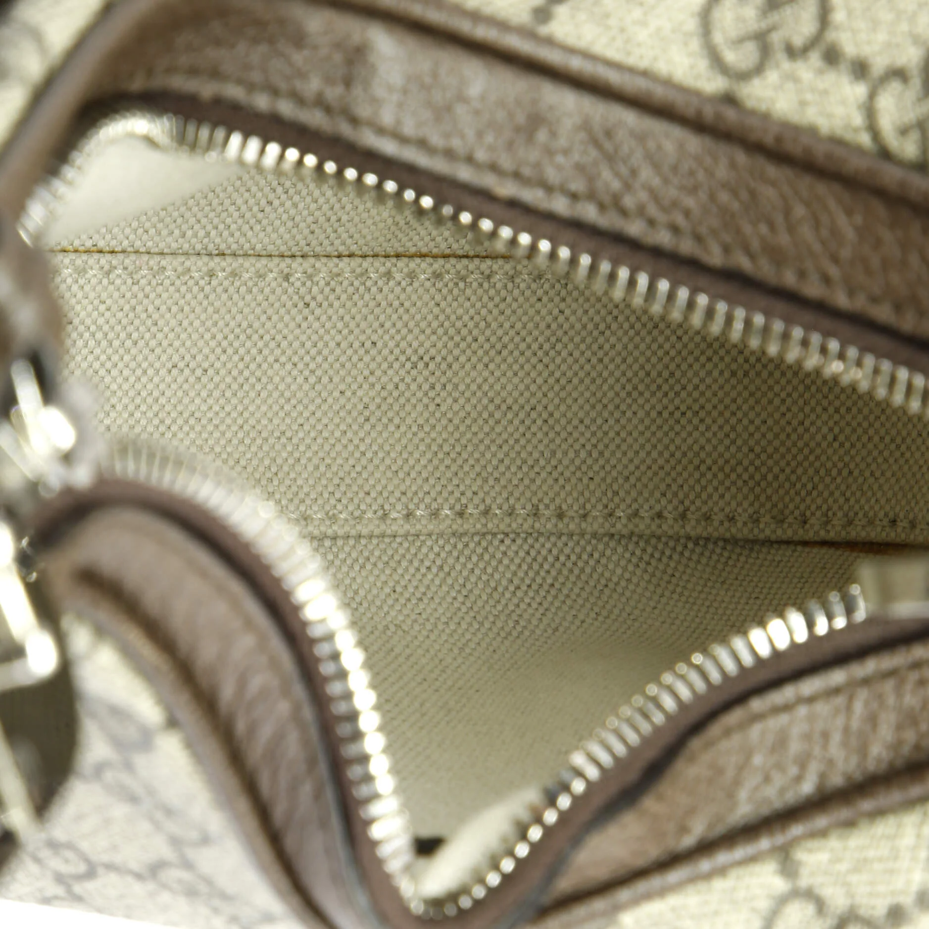 Attache Shoulder Bag GG Coated Canvas Small - Image 6