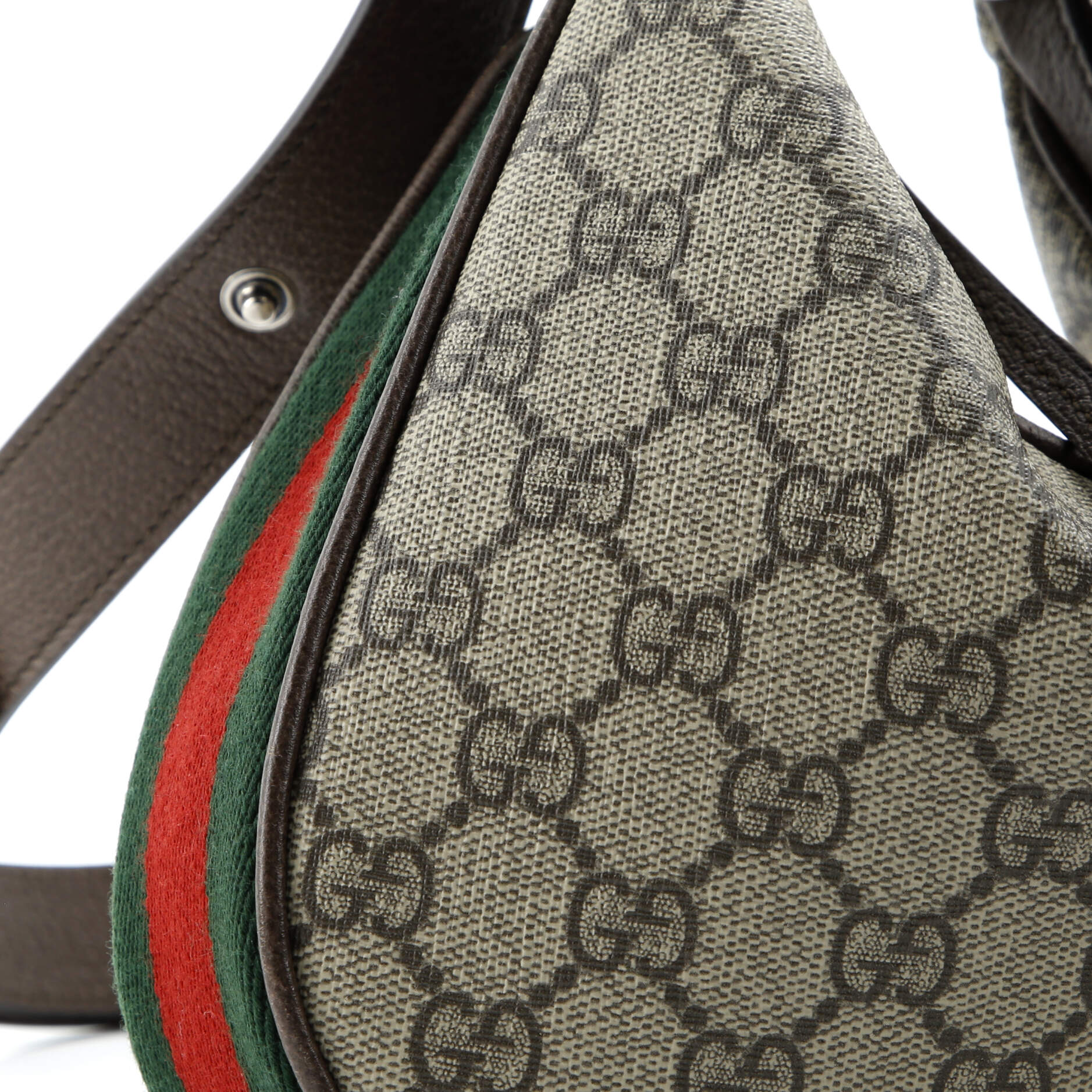 Attache Shoulder Bag GG Coated Canvas Small - Image 7