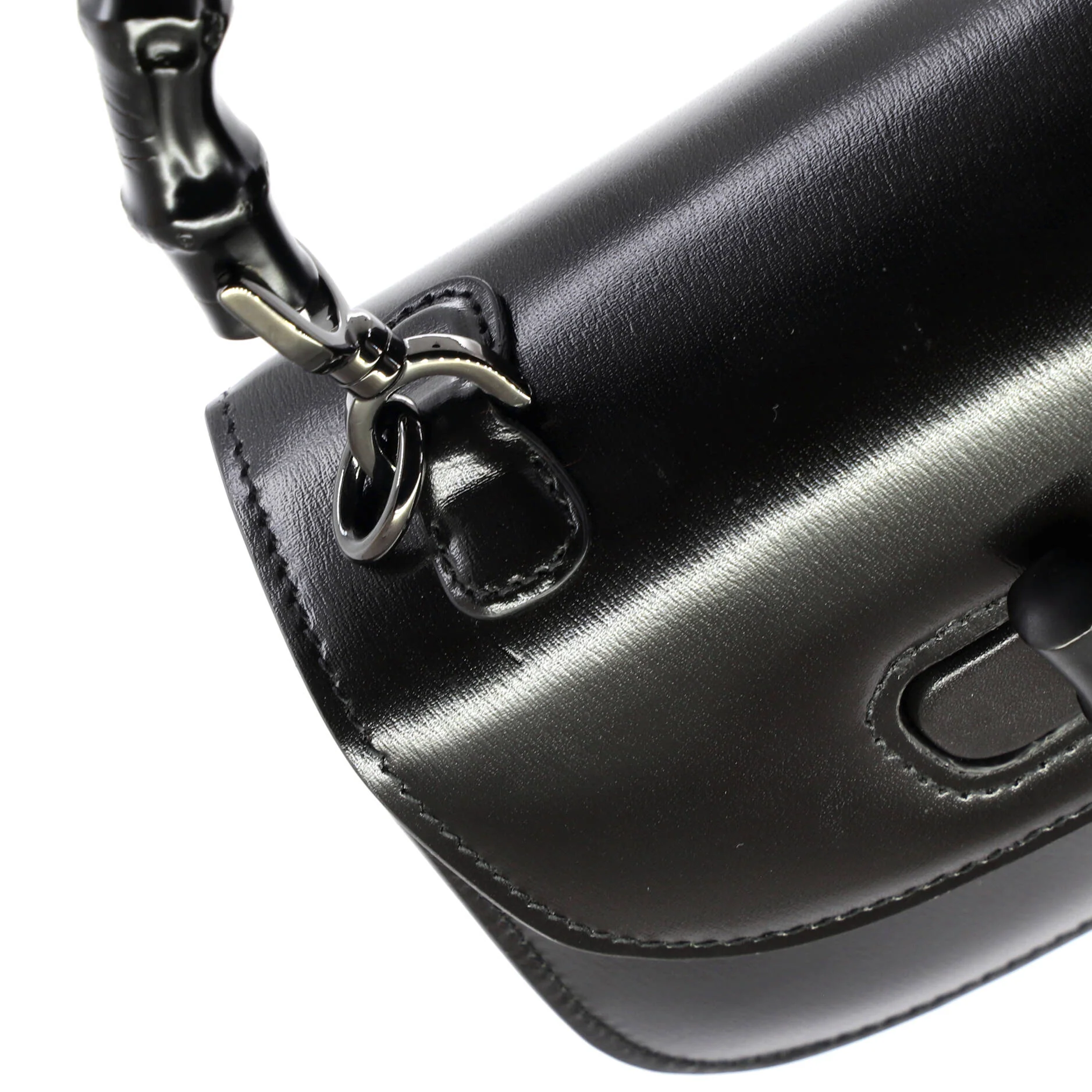 Bamboo 1947 Top Handle Bag Leather Mini - Image 6
