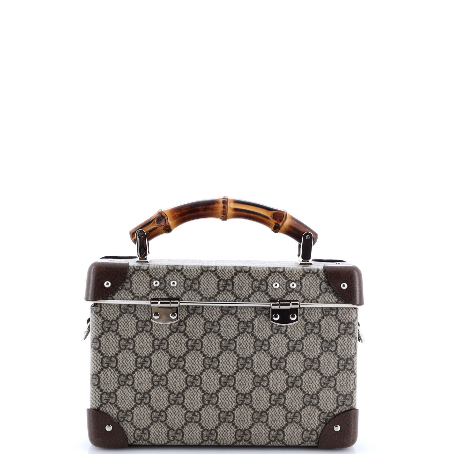 Bamboo Globe-Trotter Vanity Case GG Coated Canvas - Image 3