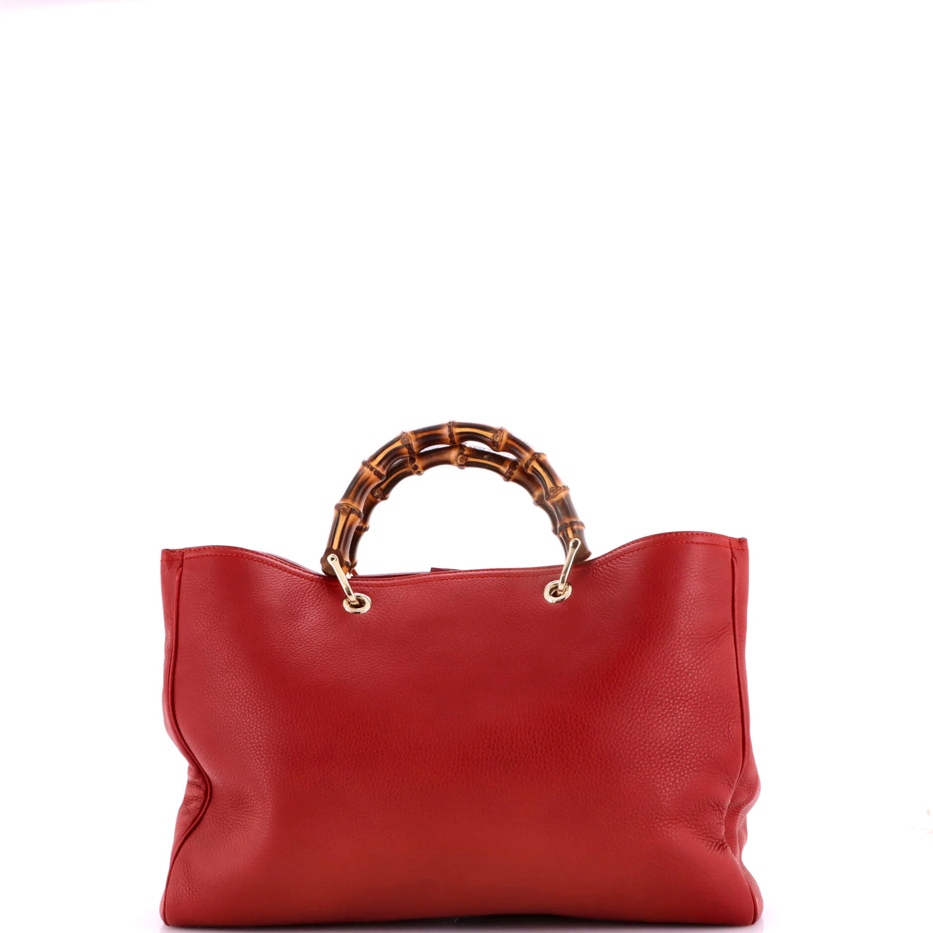 Bamboo Shopper Tote Leather Large - Image 3