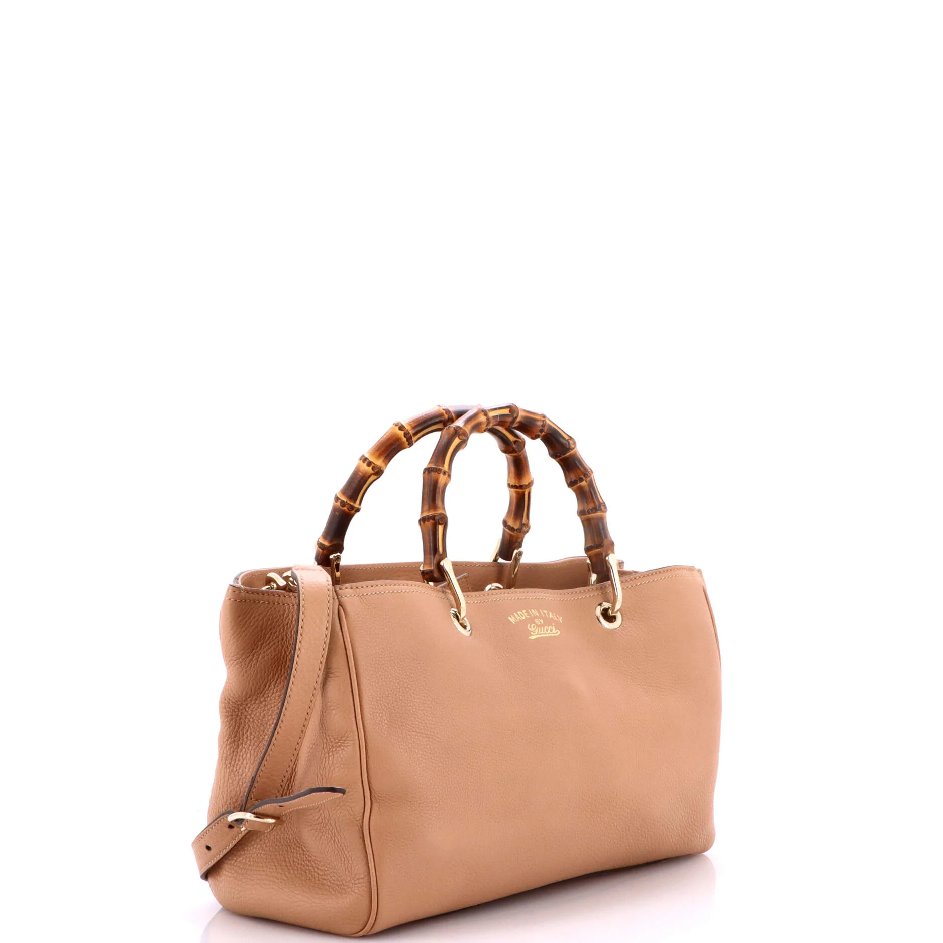 Bamboo Shopper Tote Leather Medium - Image 2