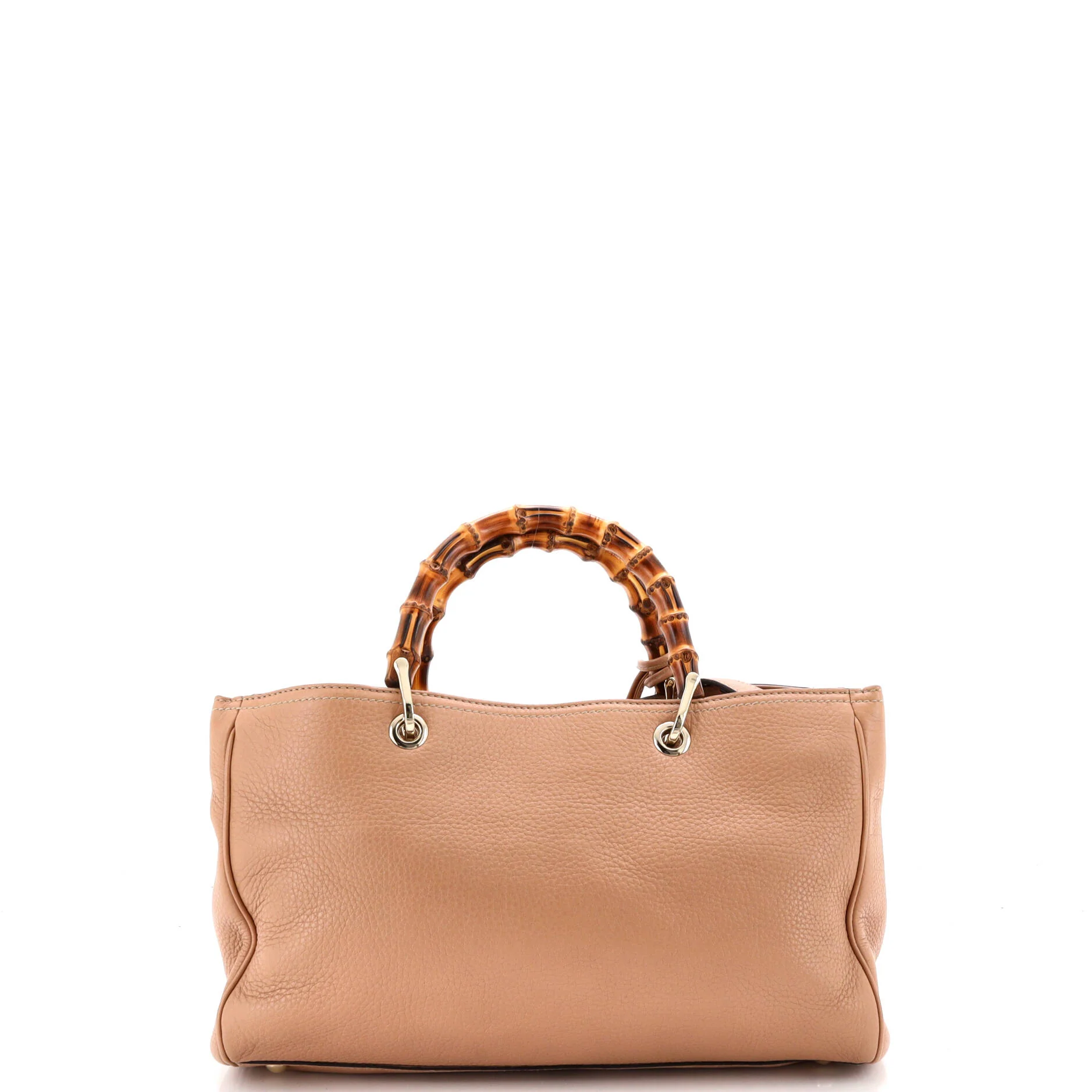 Bamboo Shopper Tote Leather Medium - Image 3
