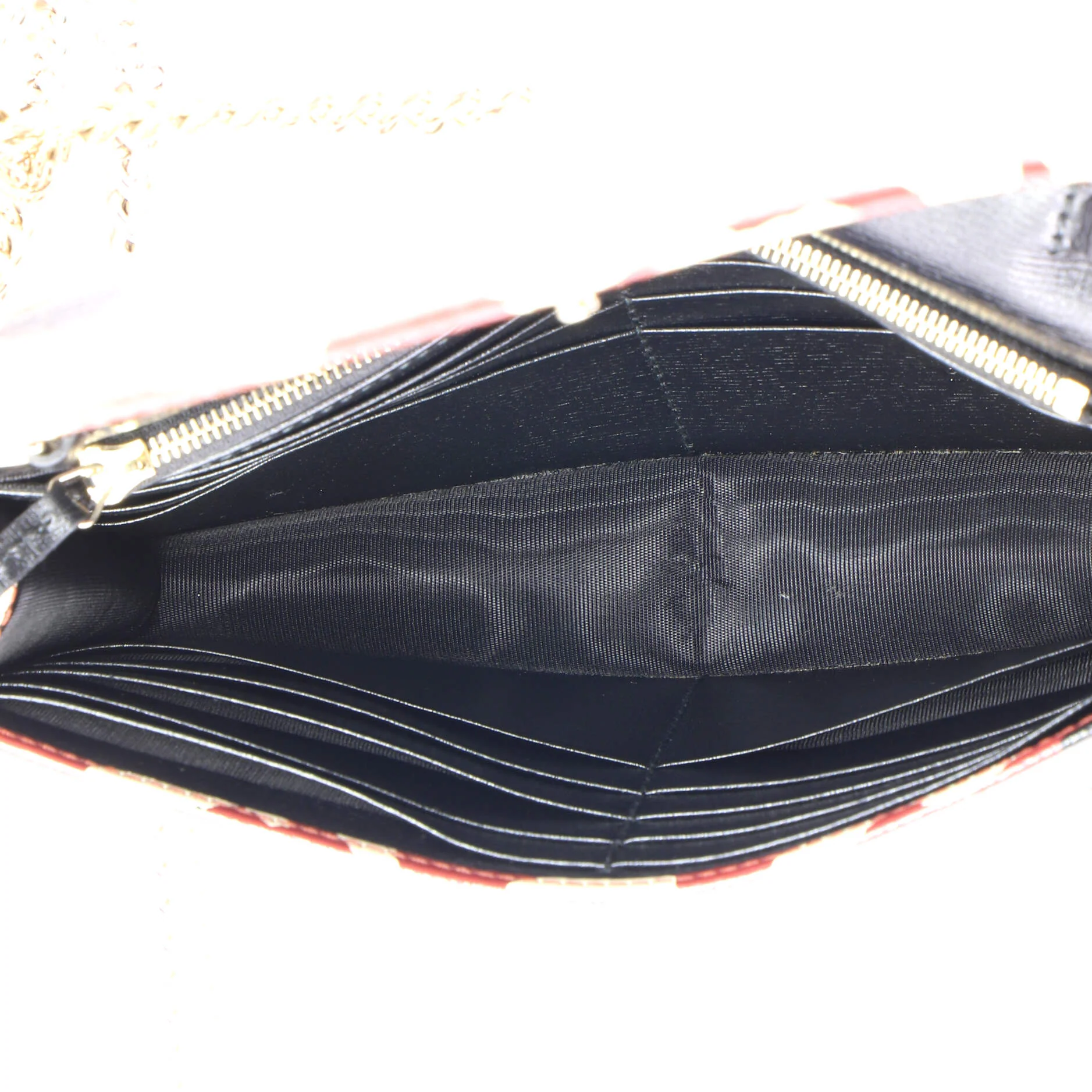 Betty Chain Wallet Printed Leather - Image 5