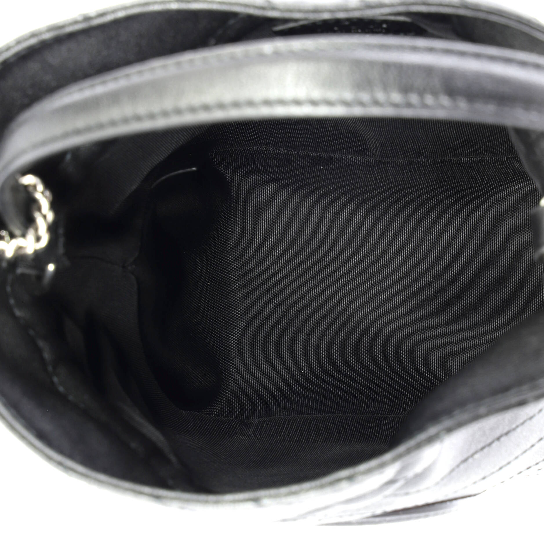 Blondie NM Bucket Bag Diagonal Quilted Leather Mini - Image 5