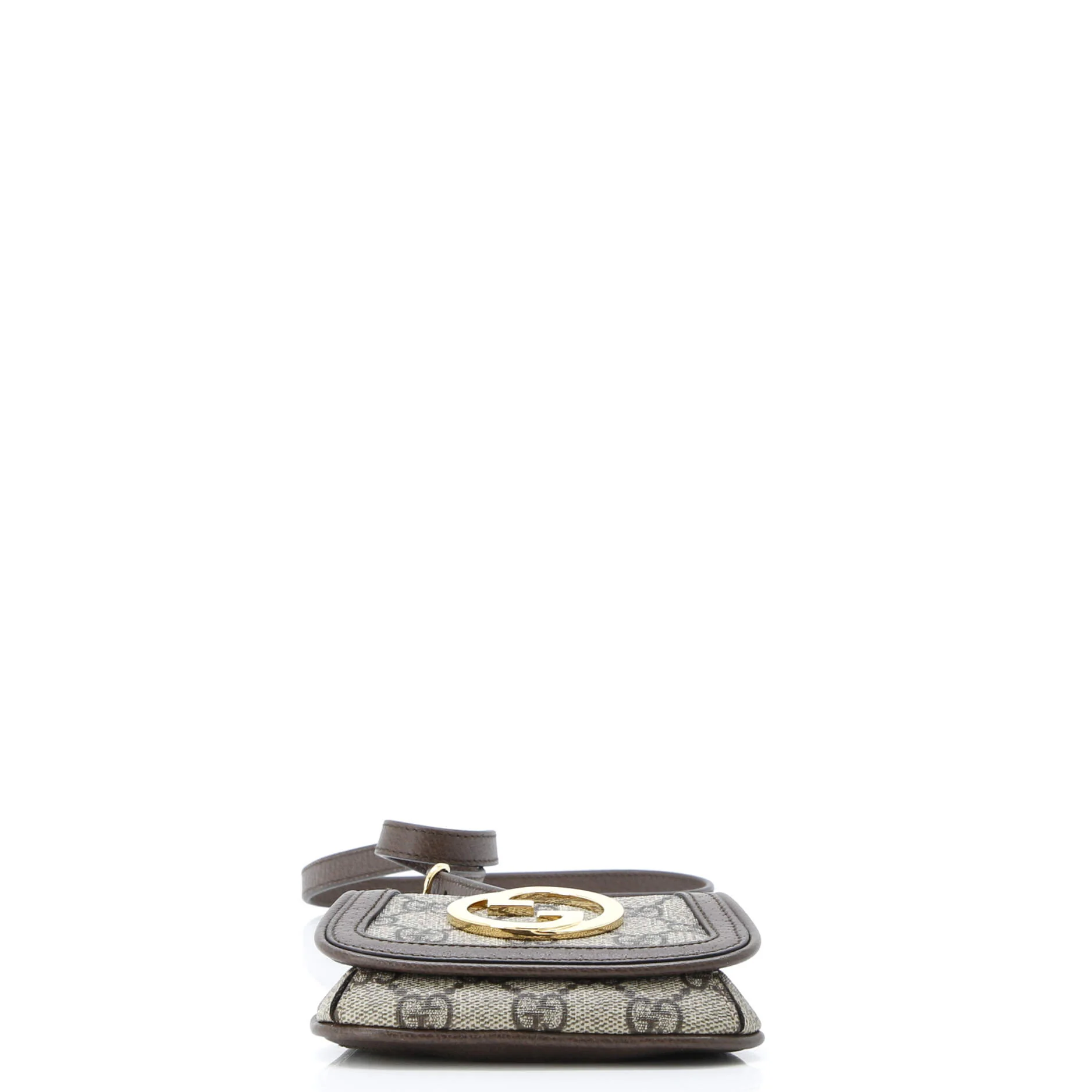 Blondie NM Card Case Wallet with Strap GG Coated Canvas - Image 4