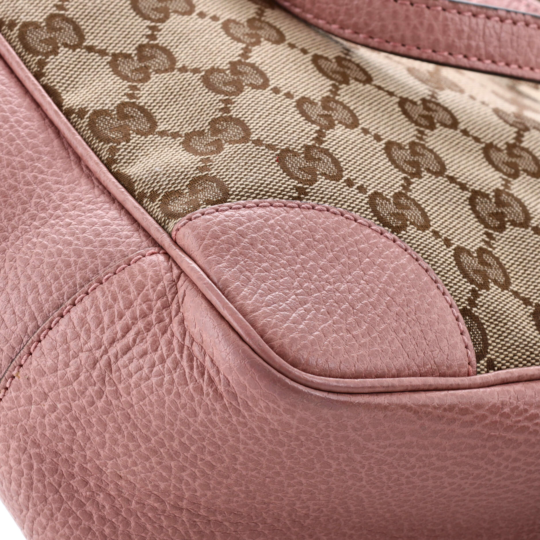 Bree Convertible Tote GG Canvas with Leather Small - Image 8