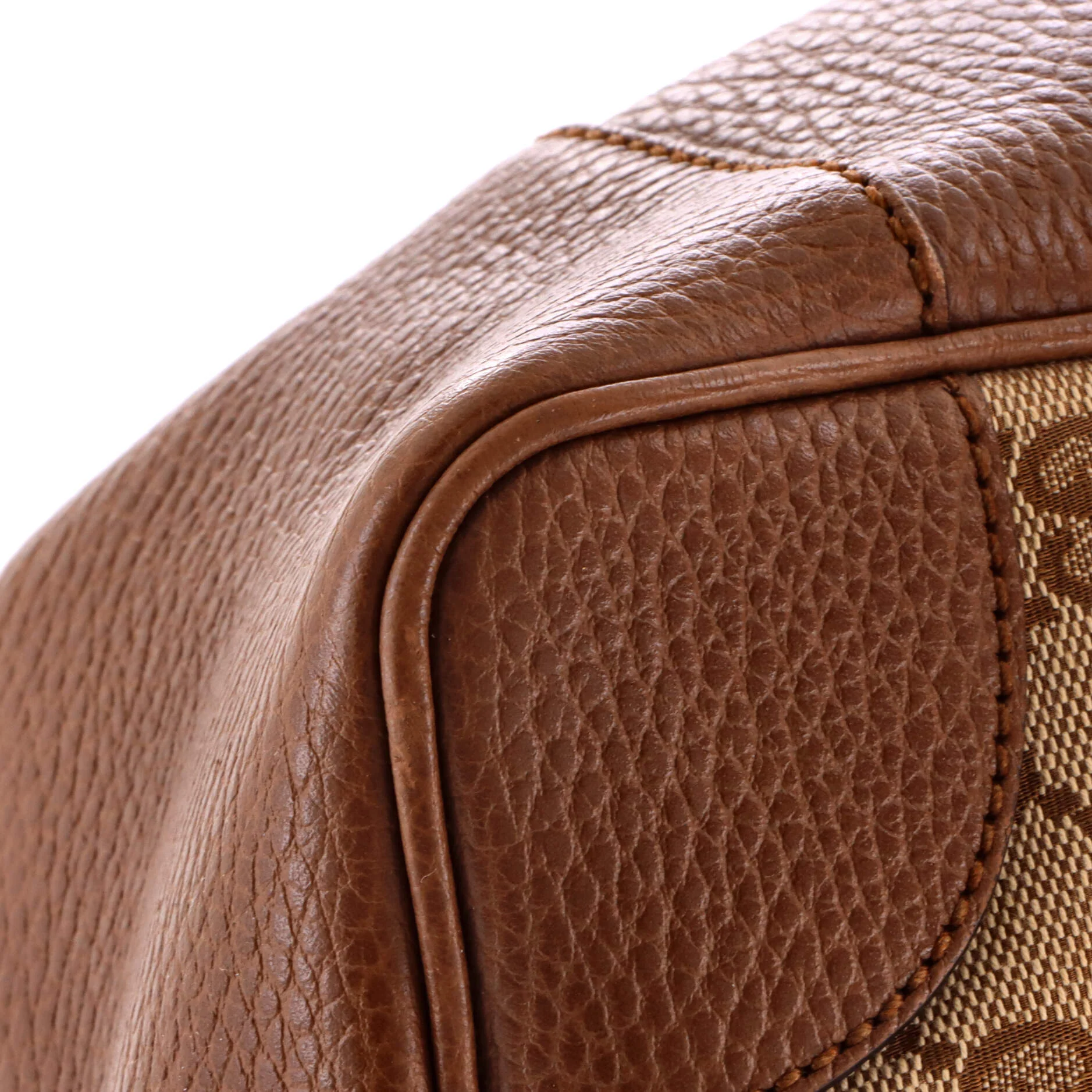 Bree Convertible Tote GG Canvas with Leather Small - Image 6