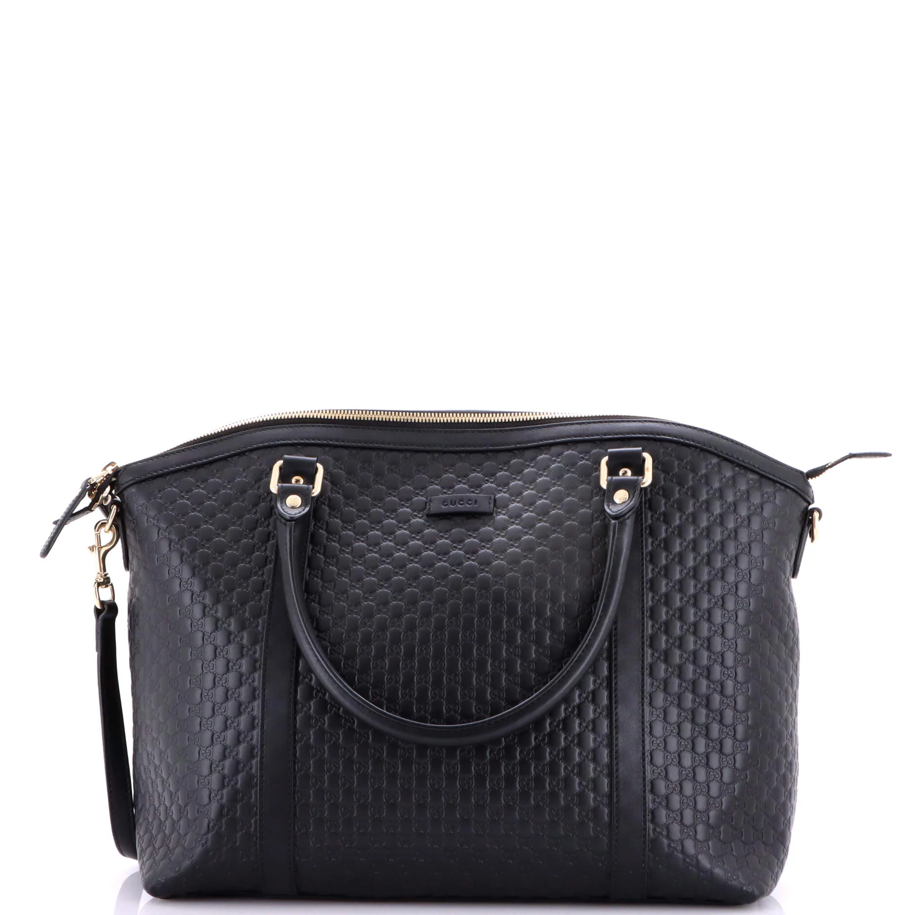Britt Convertible Dome Satchel Microguccissima Leather Medium