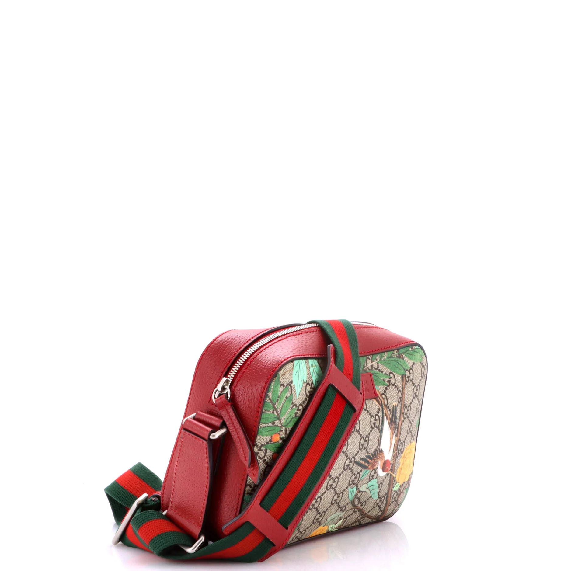 Camera Shoulder Bag Tian Print GG Coated Canvas Medium - Image 2