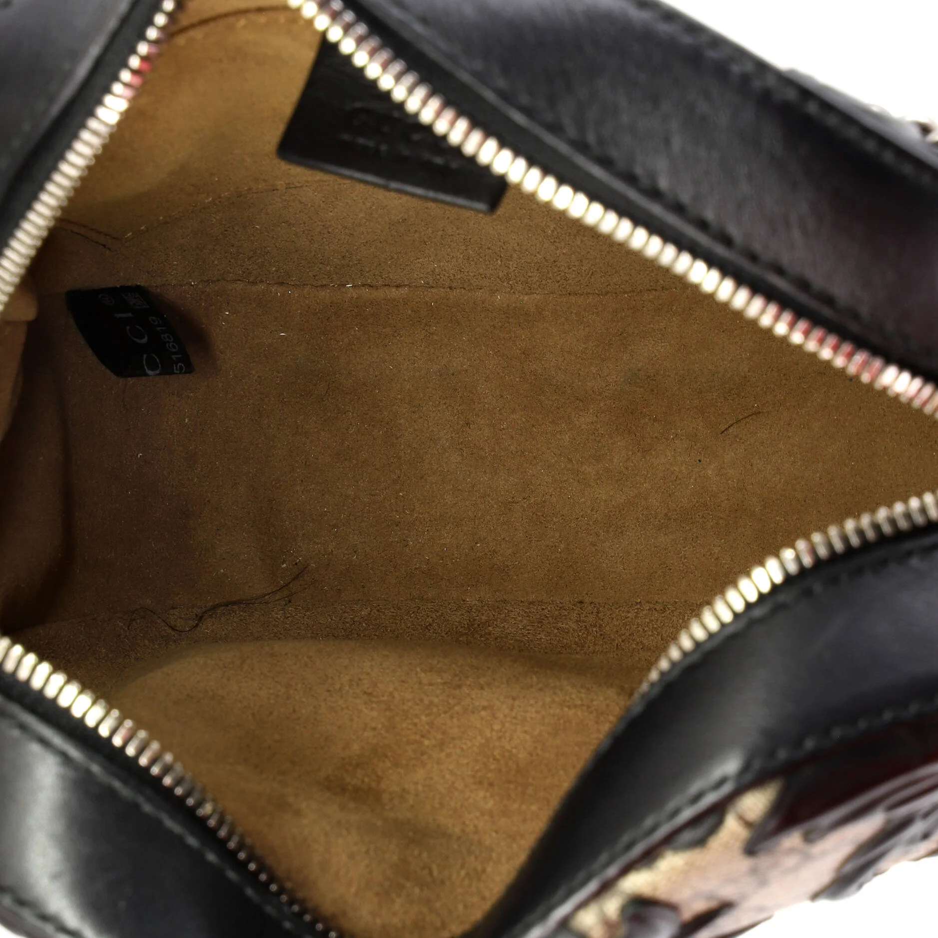 Chain Crossbody Bag Arabesque GG Coated Canvas with Leather Mini - Image 5