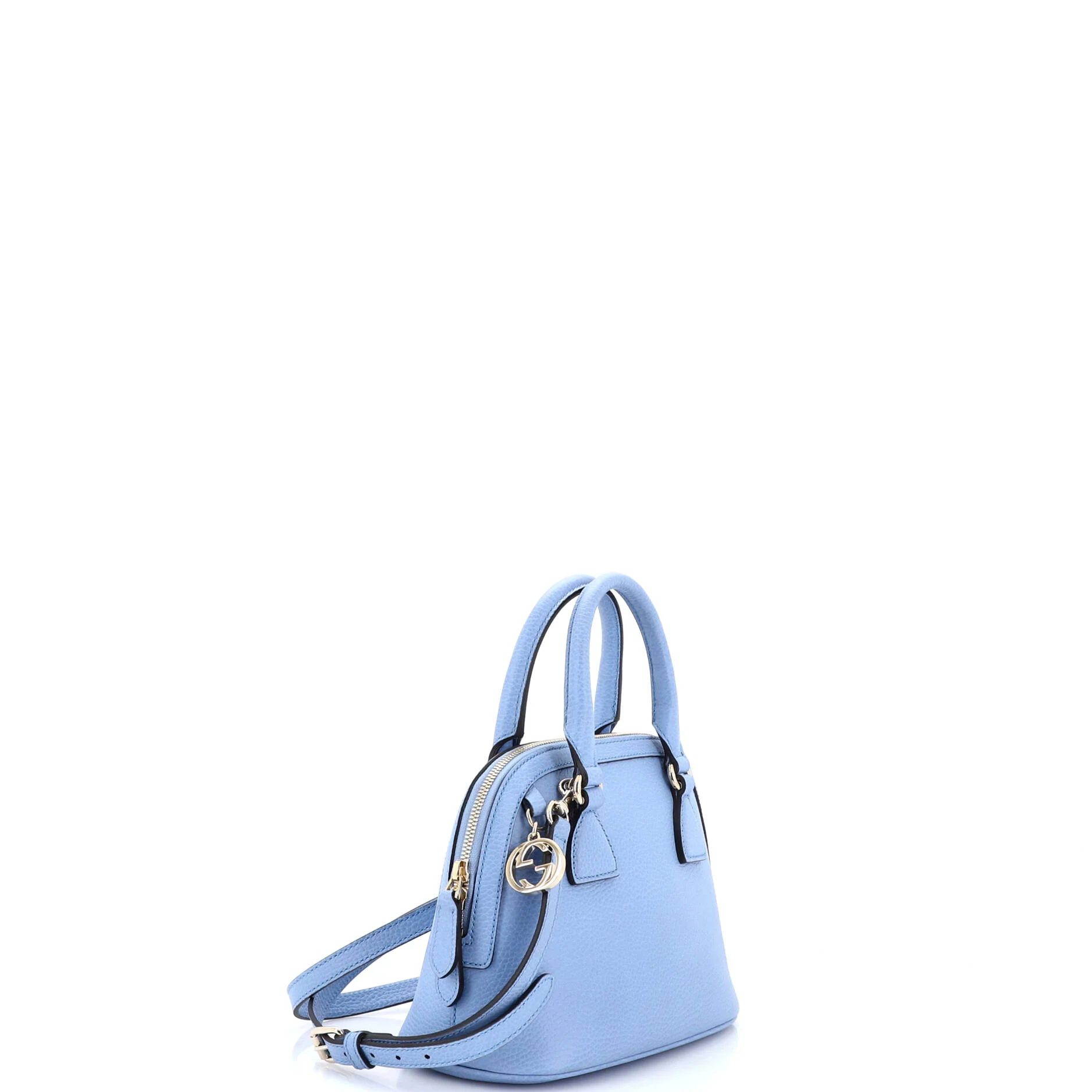 Convertible Dome Satchel Leather Mini - Image 2
