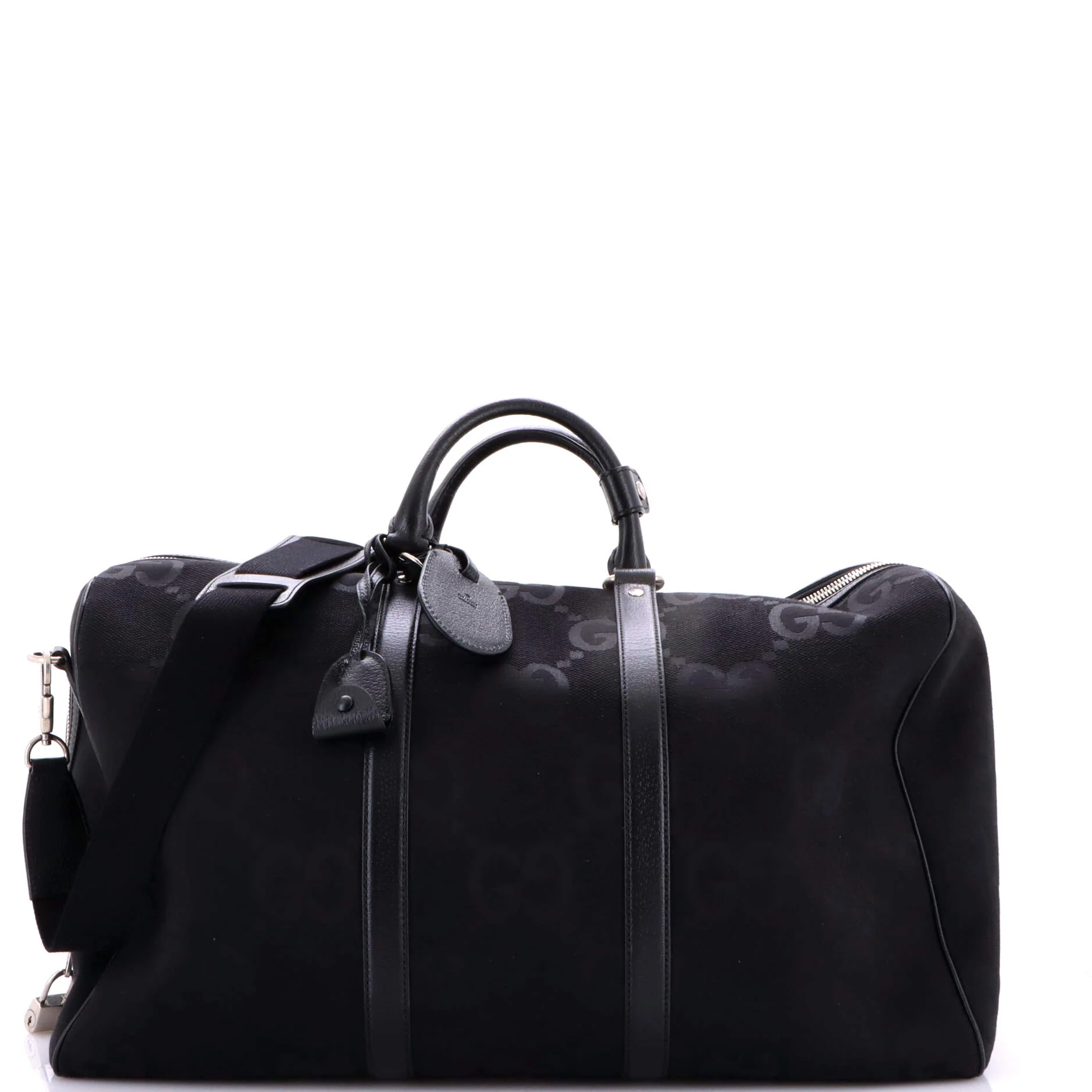 Convertible Duffle Bag Jumbo GG Canvas Large