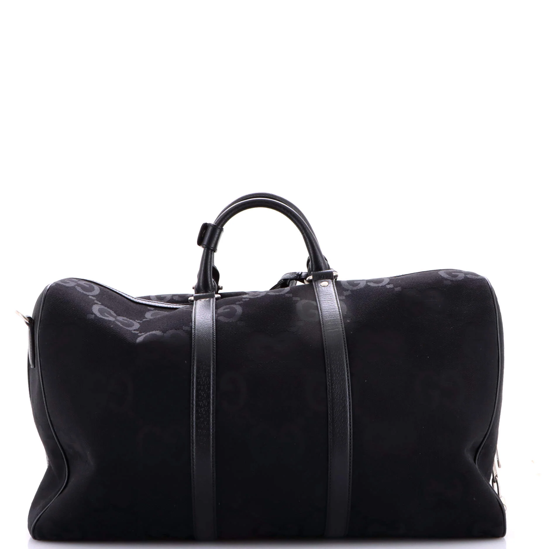 Convertible Duffle Bag Jumbo GG Canvas Large - Image 3