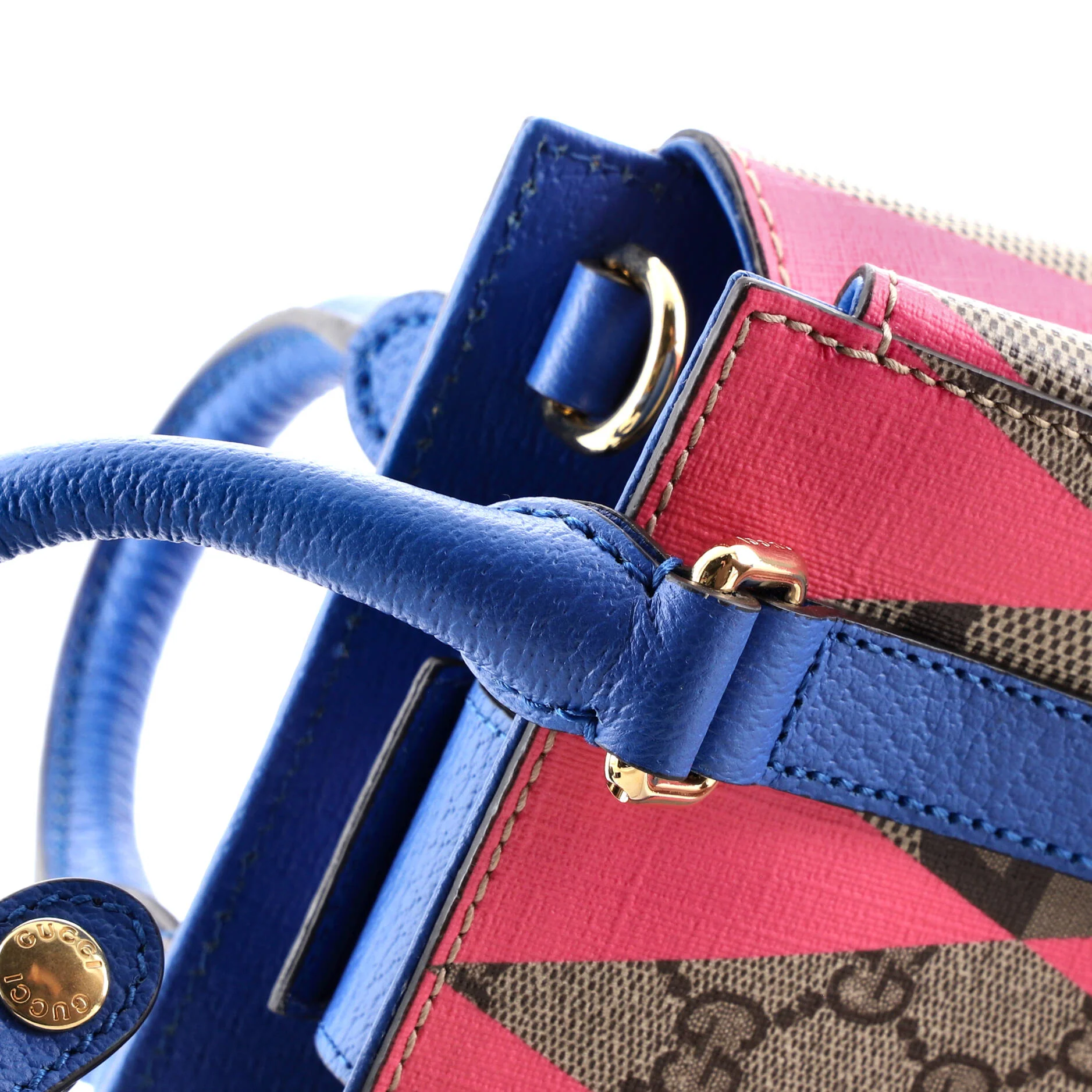 Convertible Open Tote Rhombus GG Coated Canvas with Leather Mini - Image 6