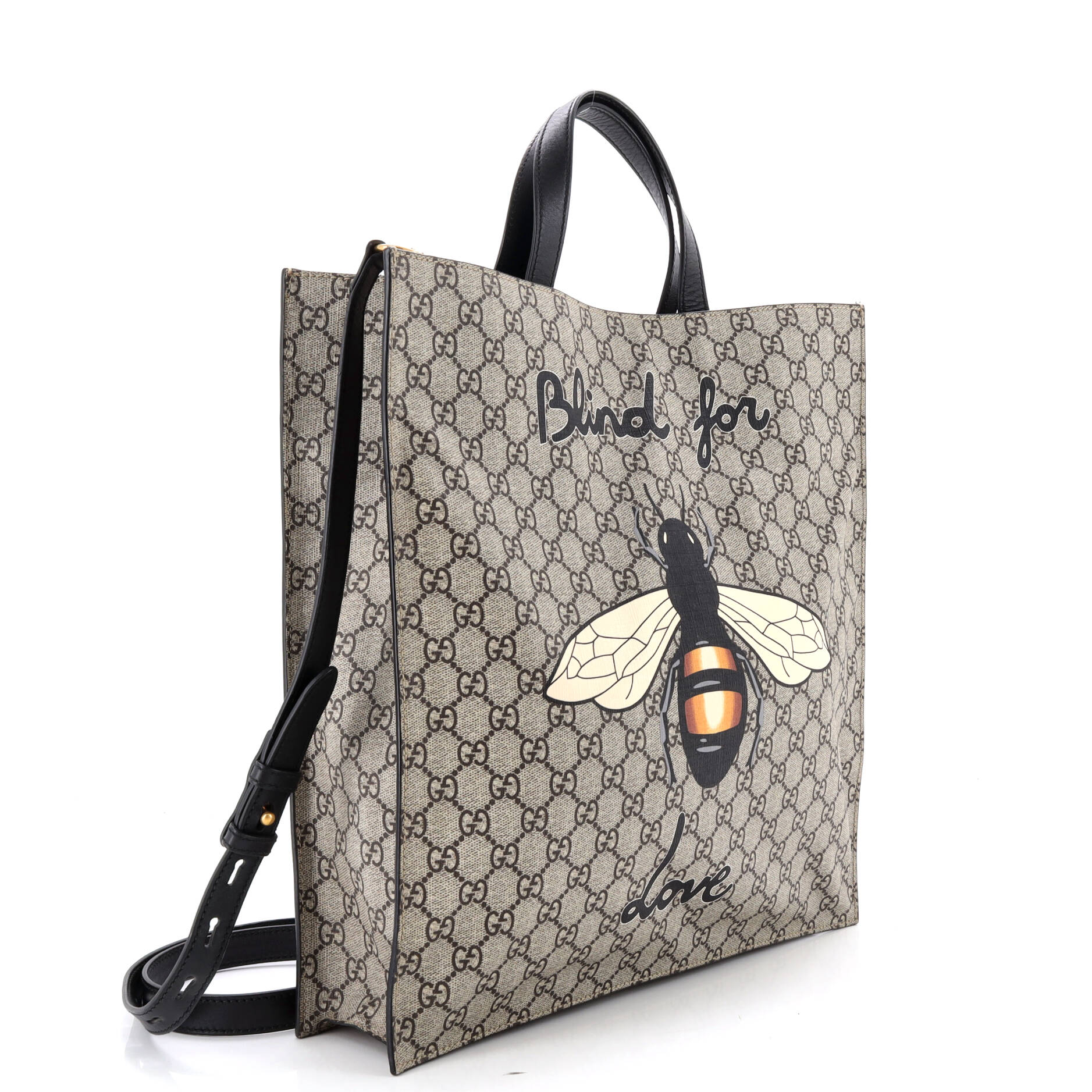Convertible Soft Open Tote Printed GG Coated Canvas Tall - Image 2