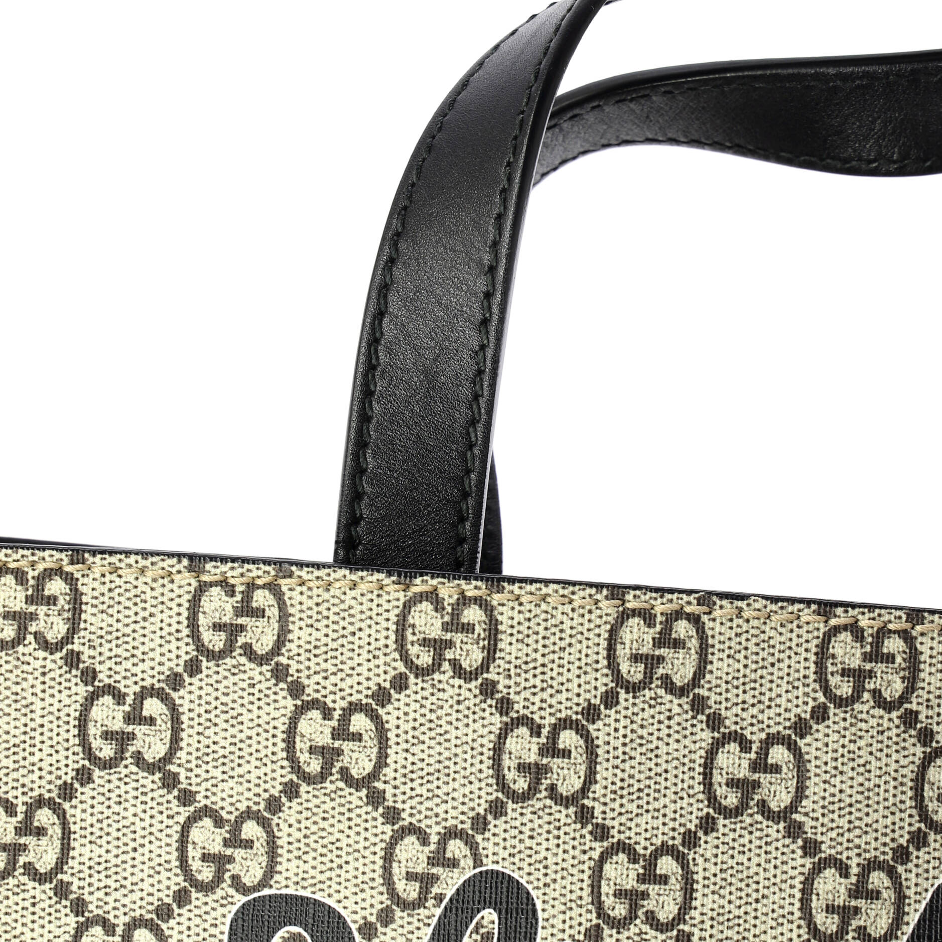 Convertible Soft Open Tote Printed GG Coated Canvas Tall - Image 7
