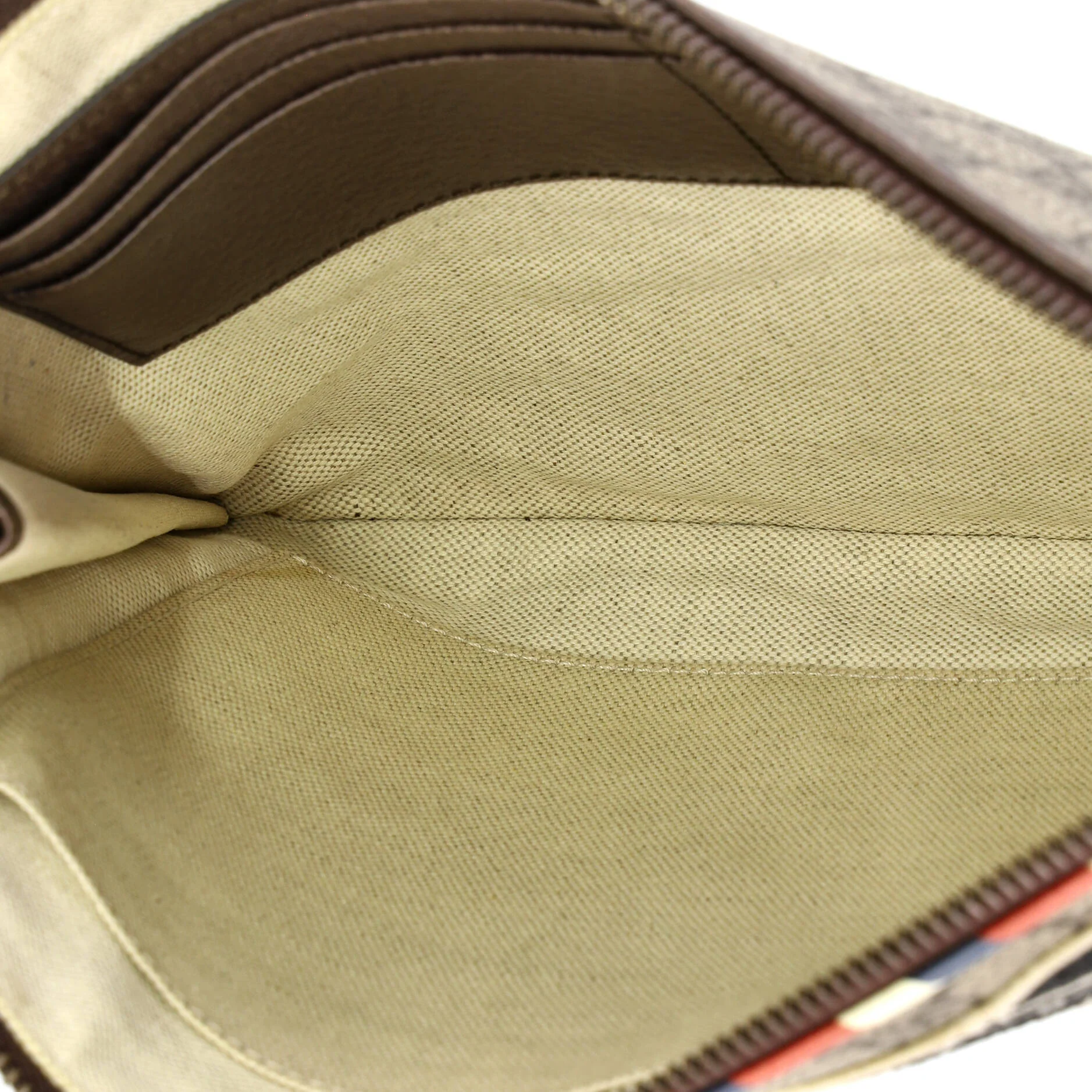 Courrier Pouch GG Coated Canvas with Applique - Image 5