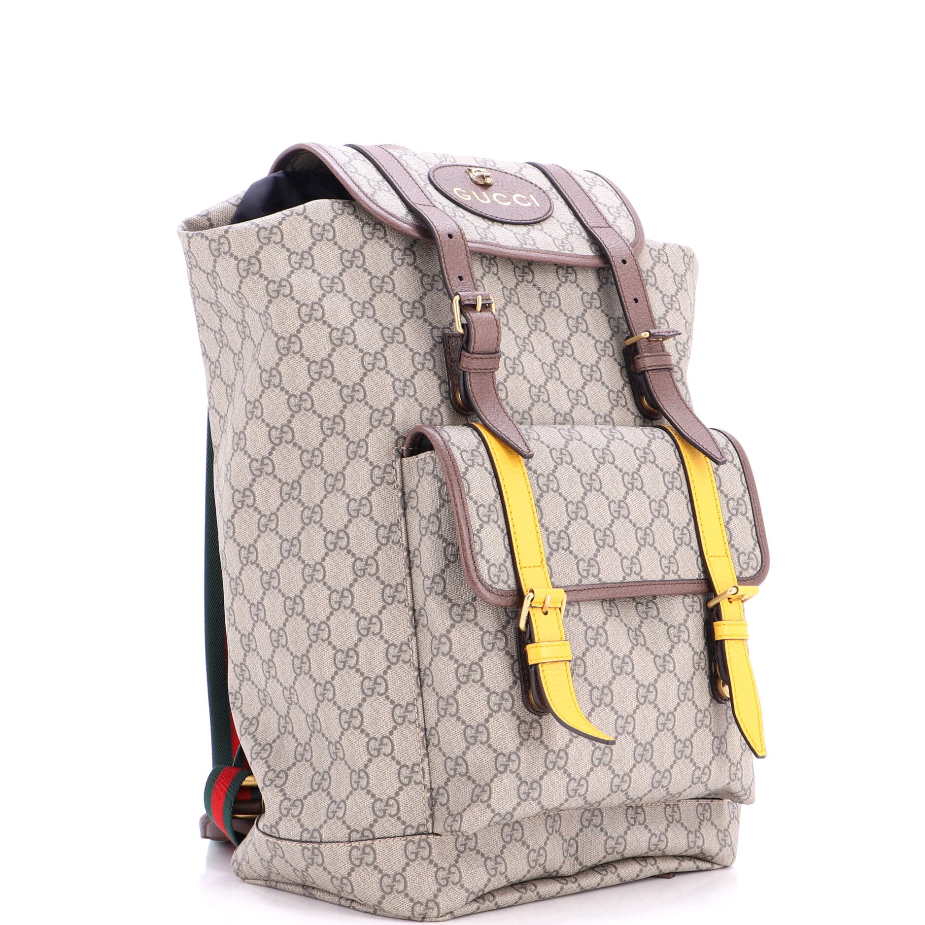 Courrier Soft Backpack GG Coated Canvas Large - Image 2