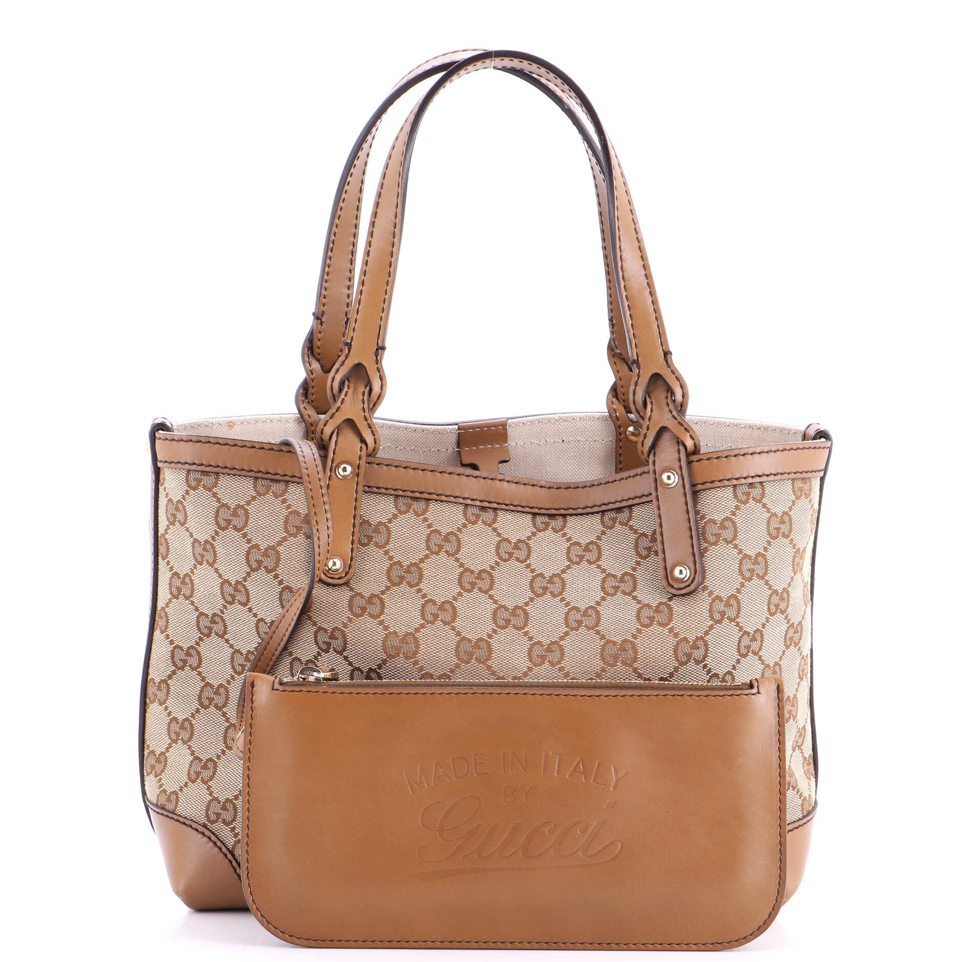 Craft Tote GG Canvas with Leather Small - Image 2