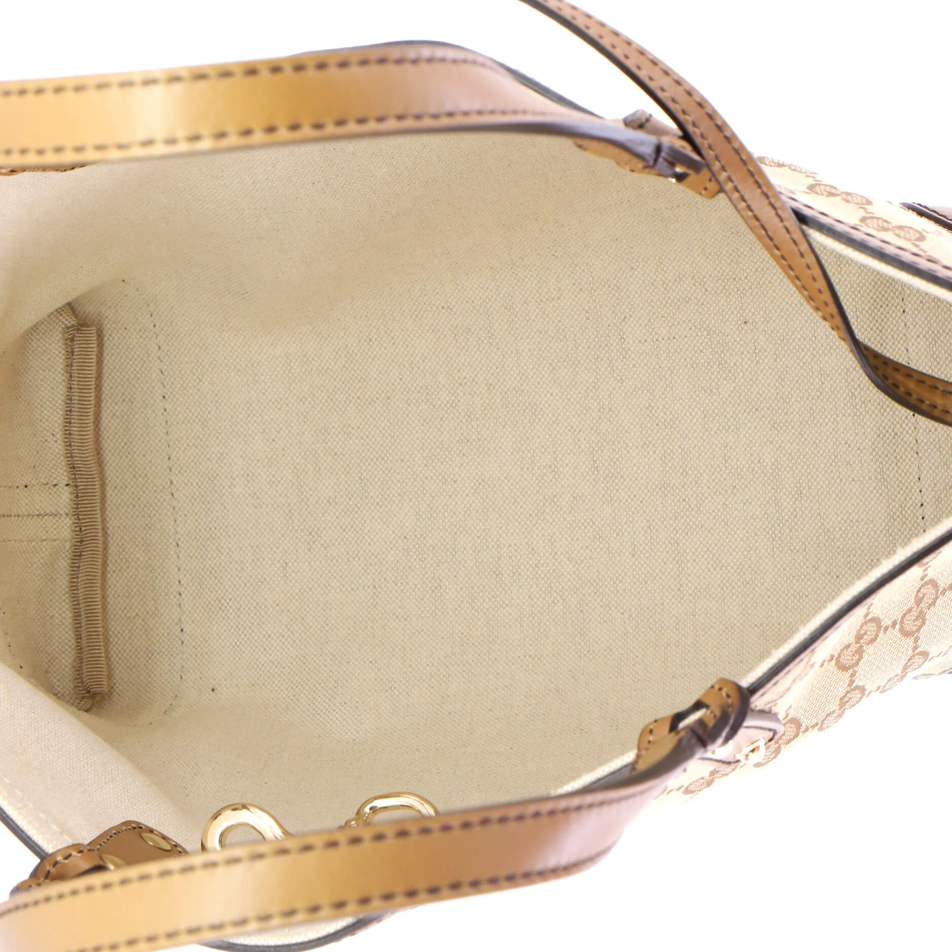 Craft Tote GG Canvas with Leather Small - Image 6