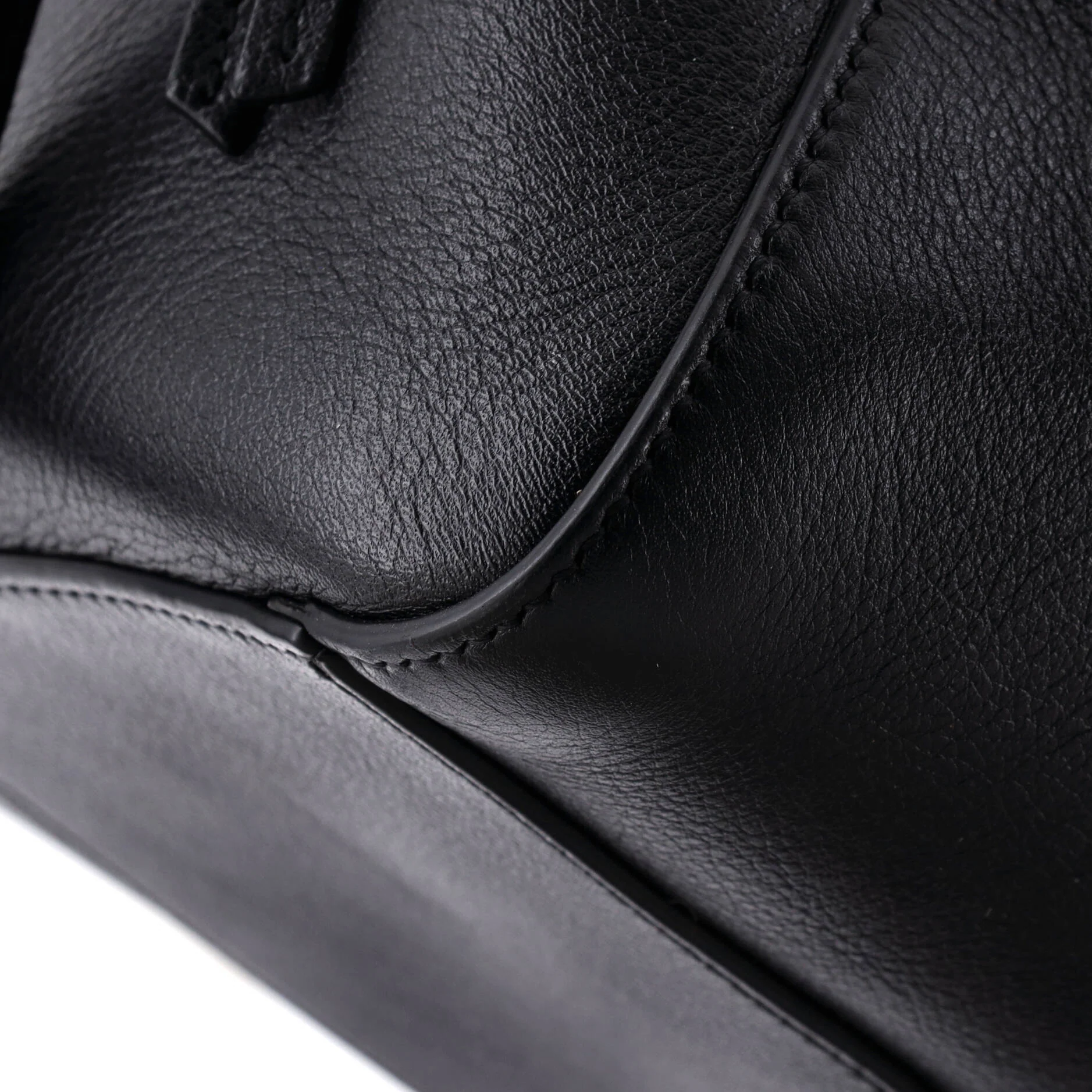 Diana NM Bamboo Handle Boston Bag Leather - Image 6