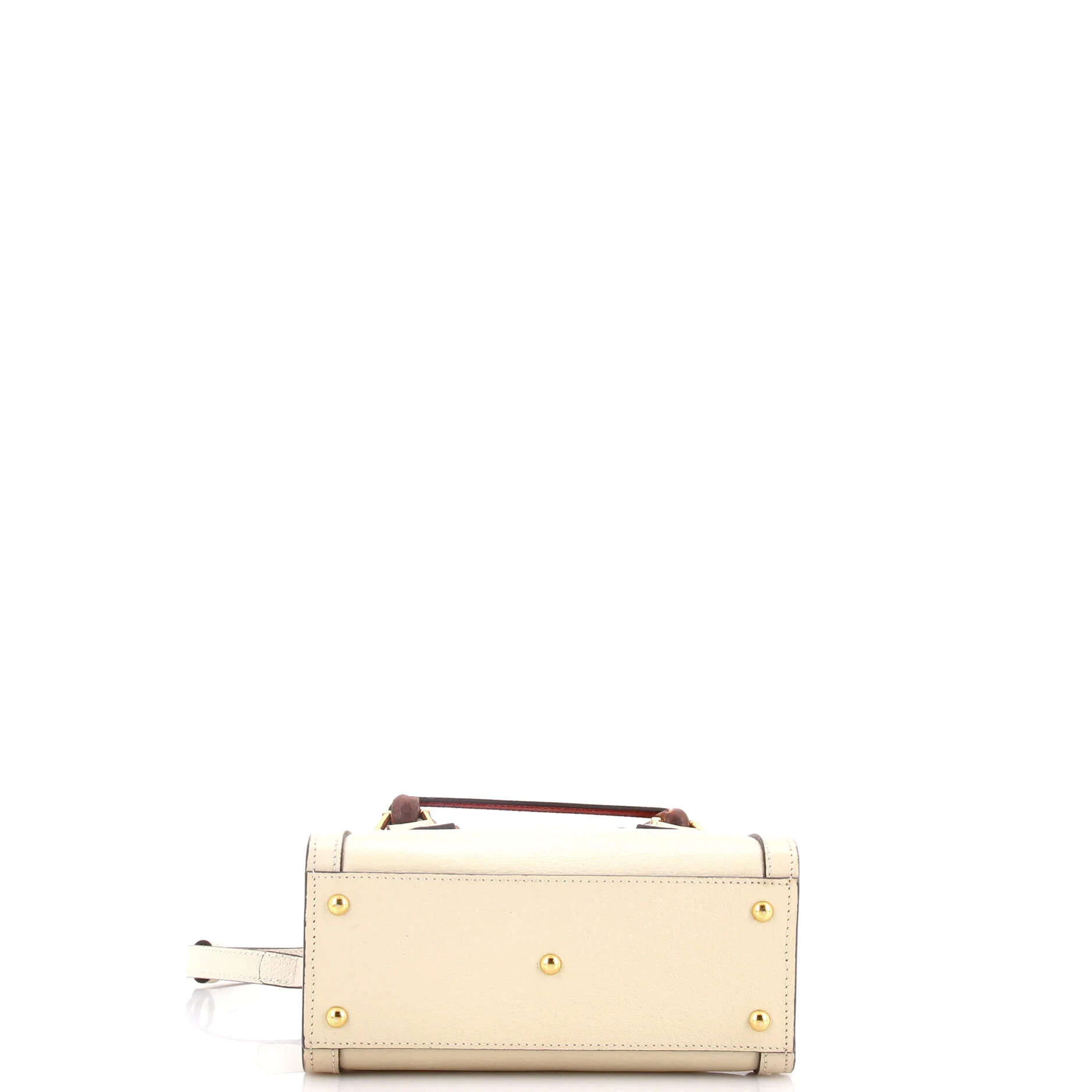 Diana NM Bamboo Handle Tote Leather Mini - Image 5