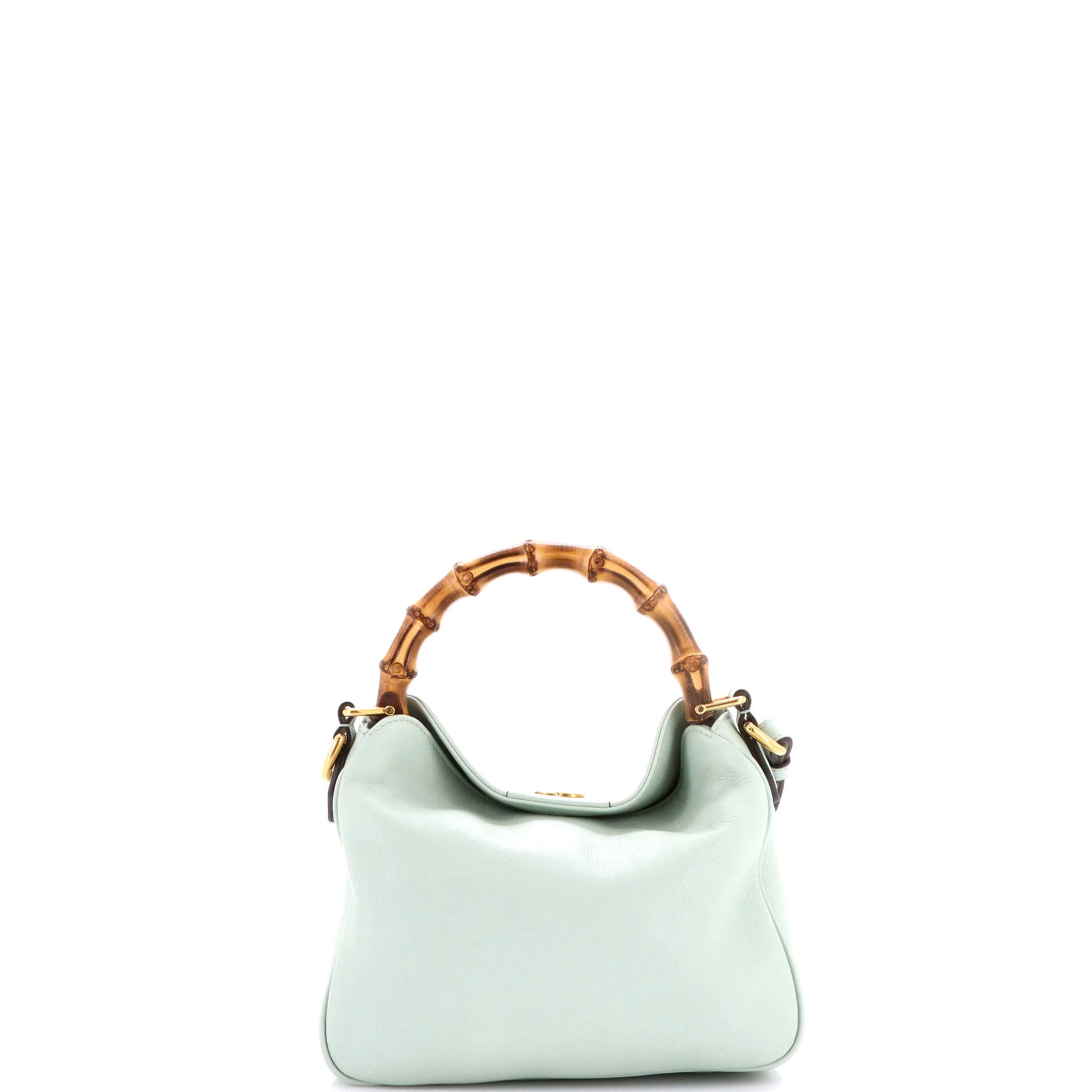 Diana NM Bamboo Shoulder Bag Leather Small - Image 3