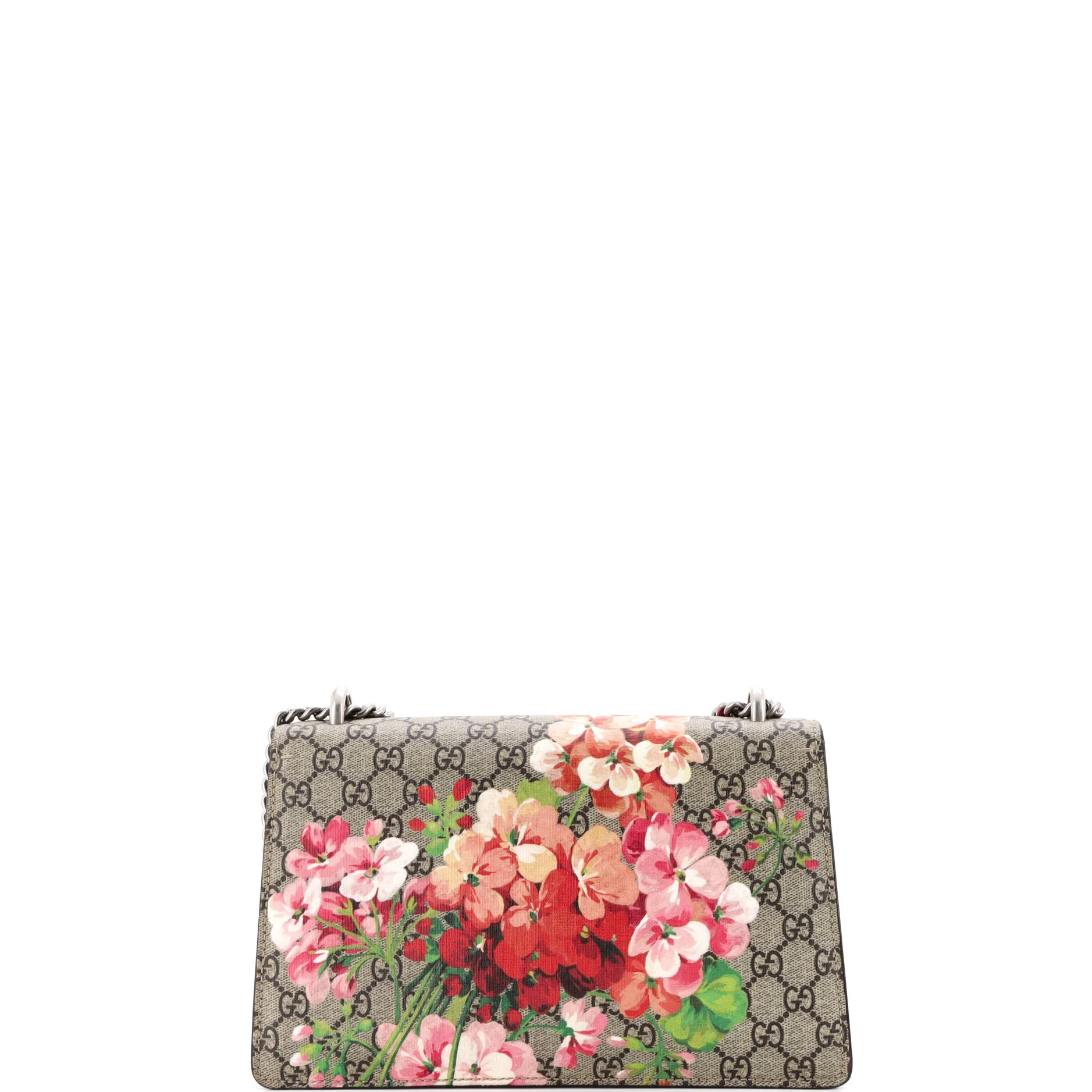 Dionysus Bag Blooms Print GG Coated Canvas Small - Image 3
