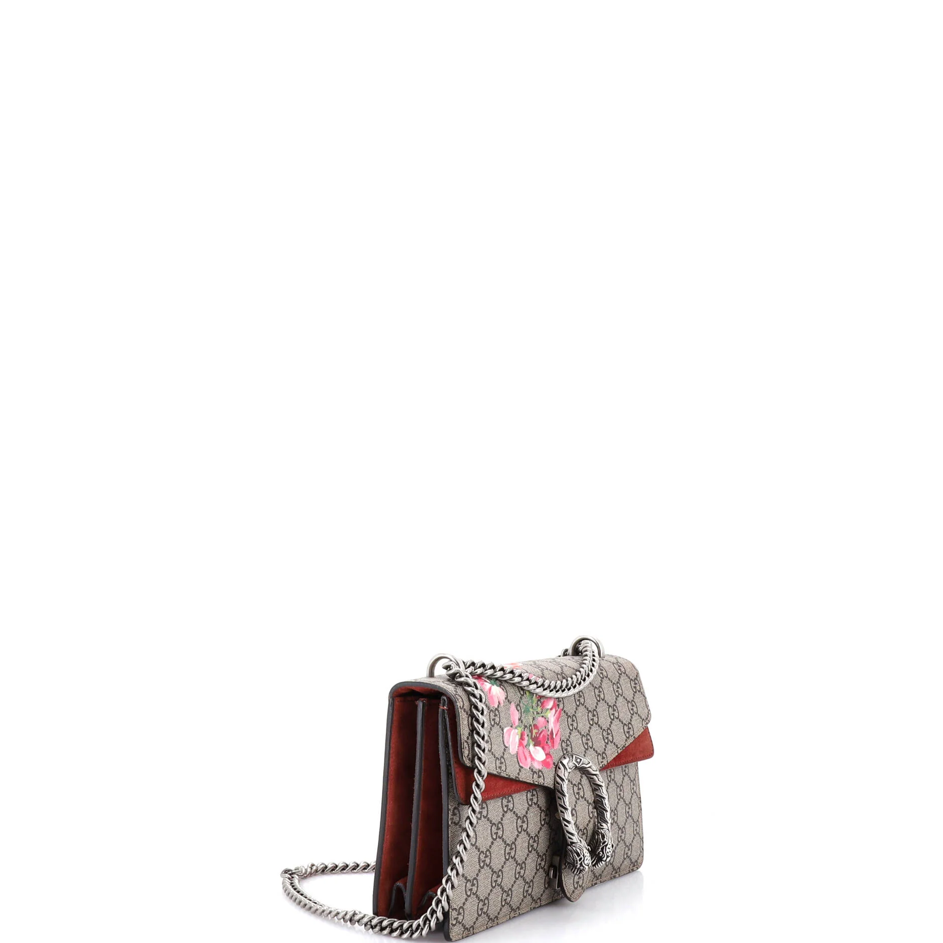 Dionysus Bag Blooms Print GG Coated Canvas Small - Image 2
