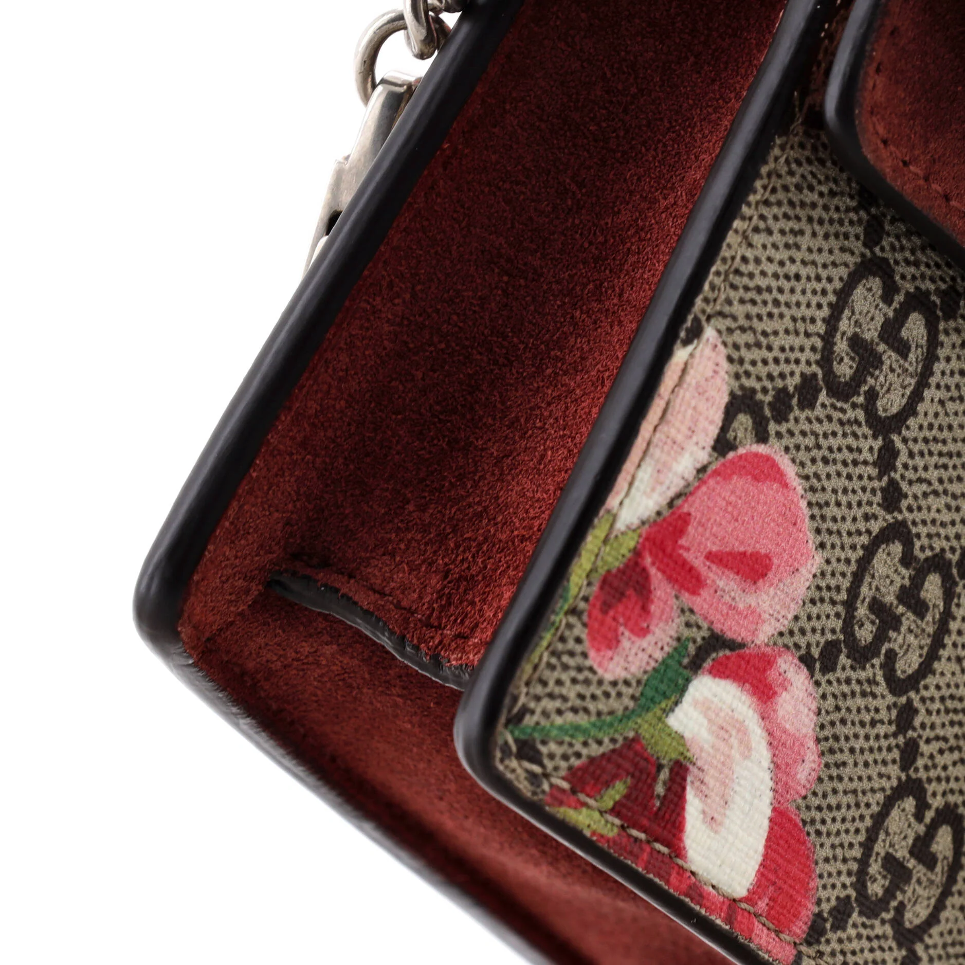 Dionysus Bag Blooms Print GG Coated Canvas Super Mini - Image 6