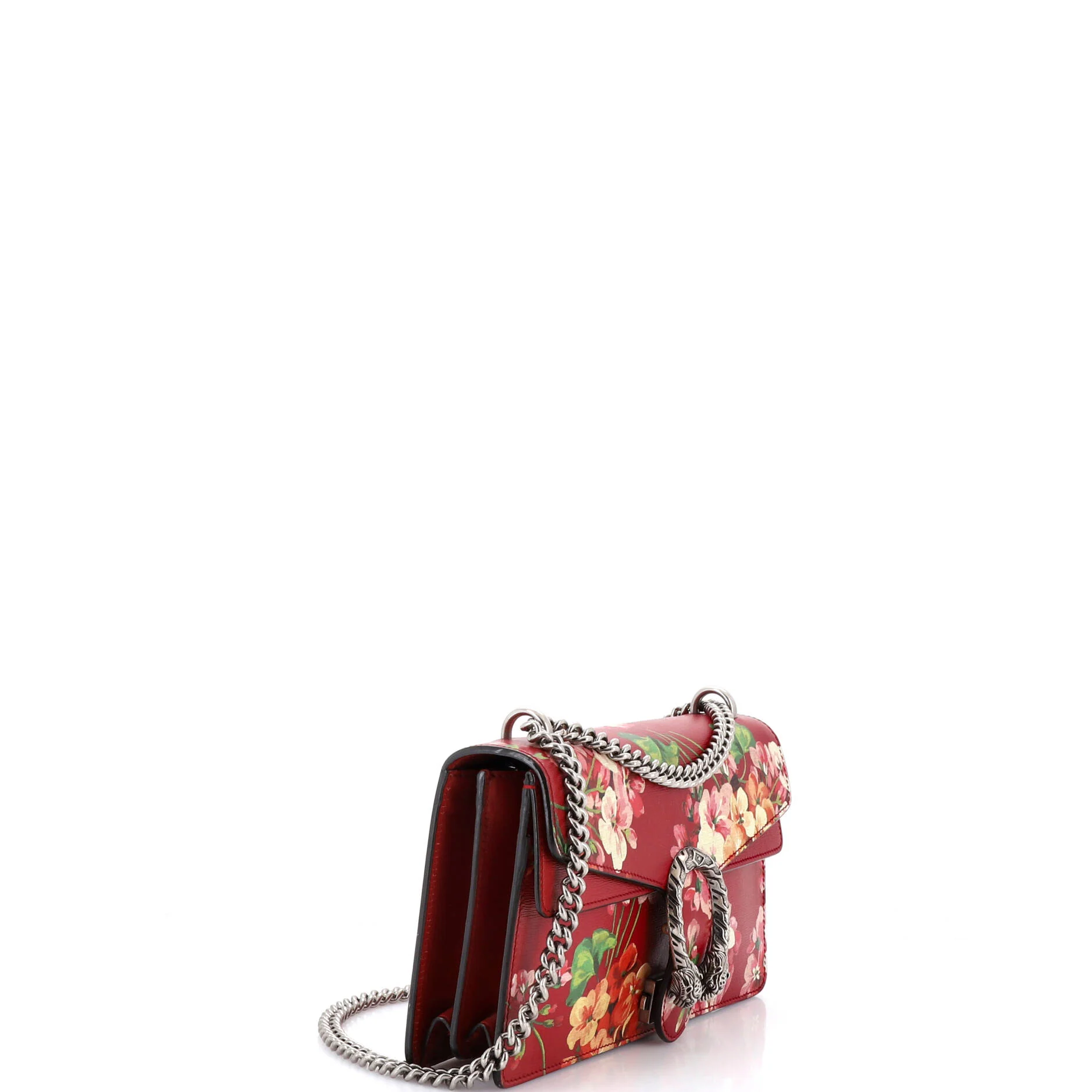 Dionysus Bag Blooms Print Leather Small - Image 2