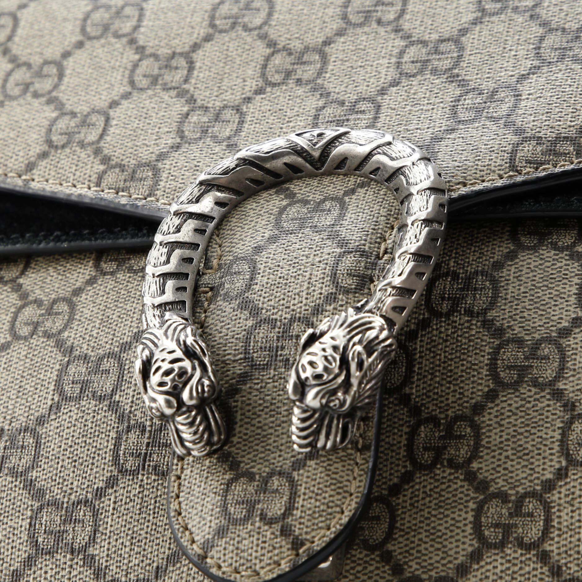 Dionysus Bag GG Coated Canvas and Leather Small - Image 6