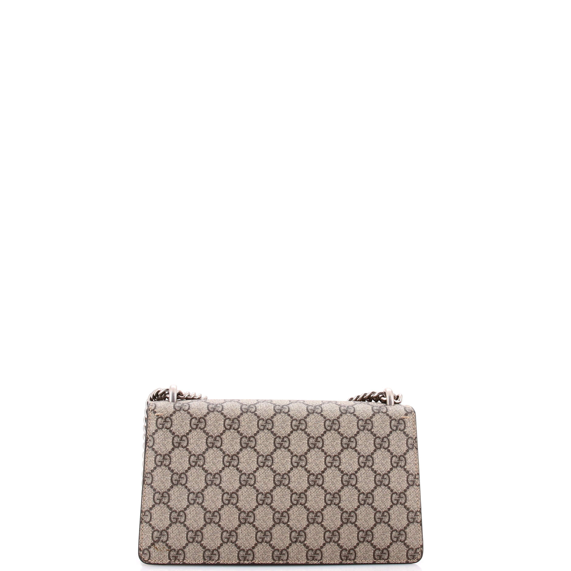 Dionysus Bag GG Coated Canvas with Crystal Embellished Metal Small - Image 3
