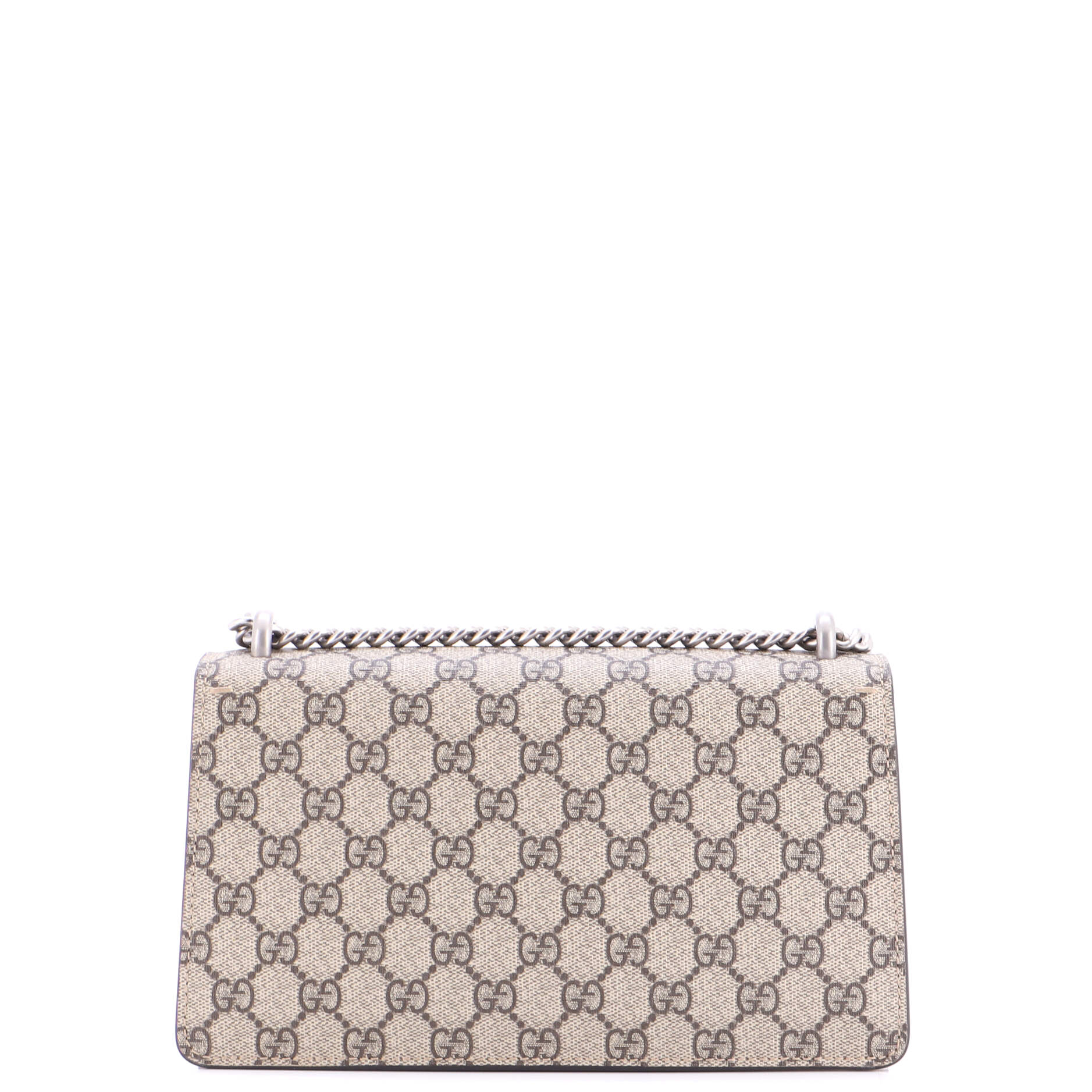 Dionysus Bag GG Coated Canvas with Crystal Embellished Metal Small - Image 3