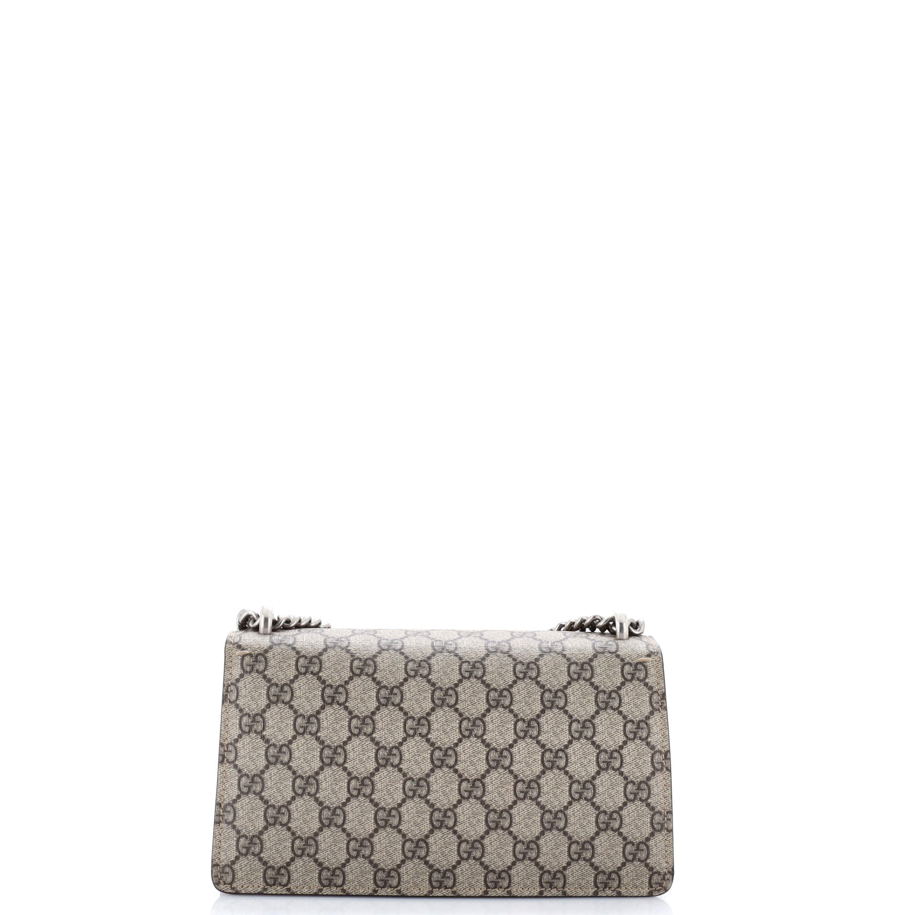 Dionysus Bag GG Coated Canvas with Crystal Embellished Metal Small - Image 3