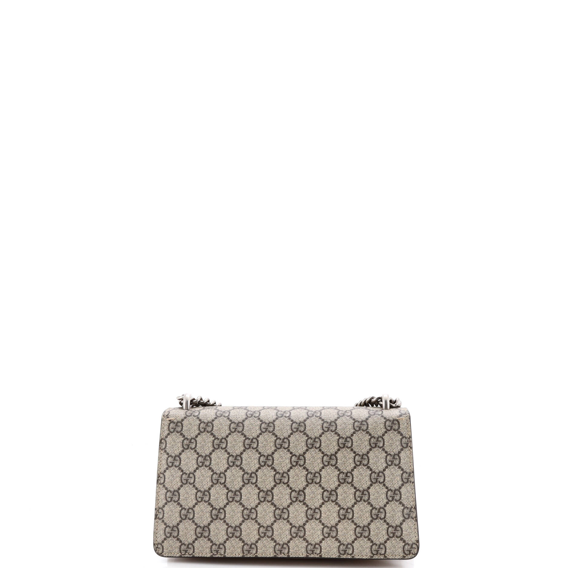 Dionysus Bag GG Coated Canvas with Crystal Embellished Metal Small - Image 3