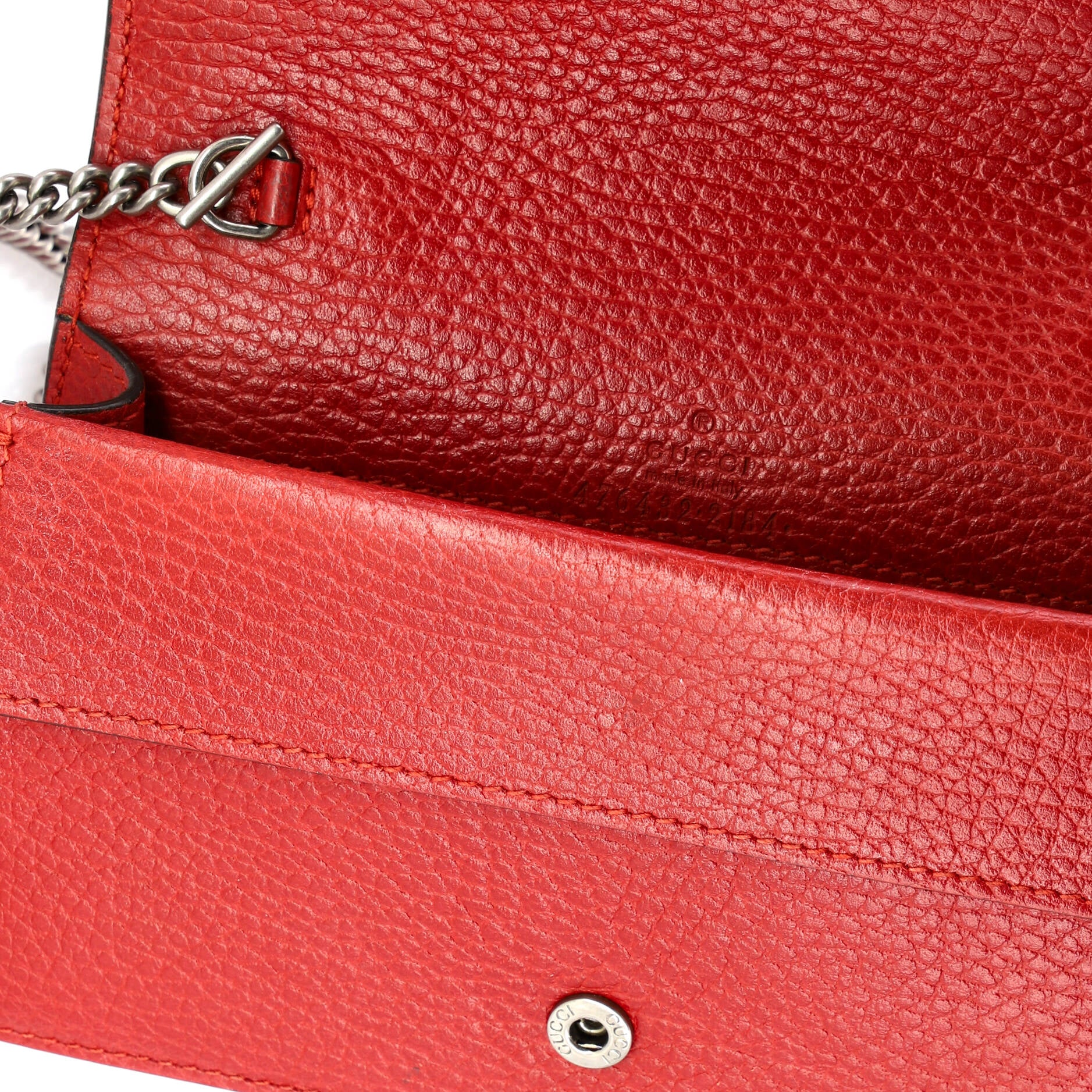 Dionysus Bag Leather Super Mini - Image 6